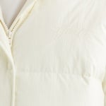 GANT Kadın Krem Kapüşonlu Kapitone Mont