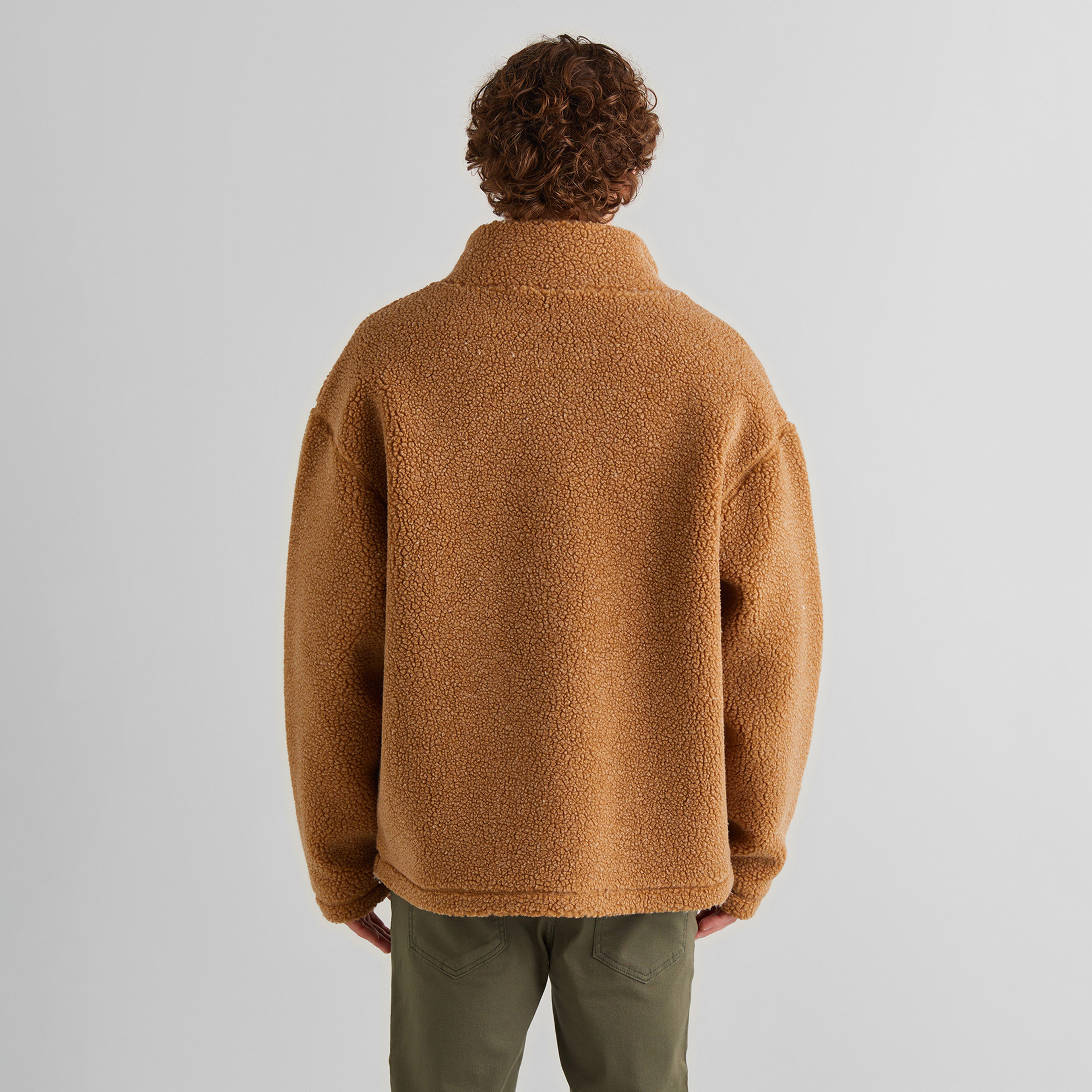 GANT Erkek Kahverengi Dik Yaka Mont