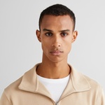 GANT Erkek Bej Regular Fit Yarım Fermuarlı Sweatshirt