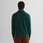 GANT Erkek Yeşil Regular Fit Yarım Fermuarlı Sweatshirt