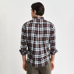 GANT Erkek Kahverengi Regular Fit Düğmeli Yaka Logolu Gömlek