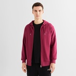 GANT Erkek Bordo Regular Fit Kapüşonlu Logolu Sweatshirt