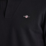 GANT Erkek Siyah Slim Fit Polo