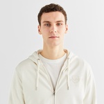 GANT Erkek Krem Regular Fit Kapüşonlu Logolu Sweatshirt