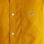 GANT Erkek Sarı Regular Fit Düğmeli Yaka Poplin Gömlek