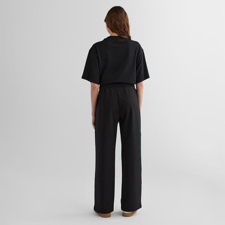 GANT Kadın Siyah Regular Fit Eşofman Altı