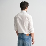 GANT Erkek Beyaz Slim Fit Gömlek