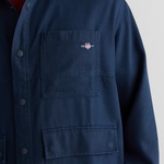 GANT Erkek Lacivert Oversize Fit Gömlek