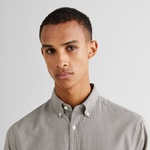 GANT Erkek Gri Regular Fit Düğmeli Yaka Kareli Gömlek