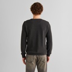 GANT Erkek Gri Regular Fit Bisiklet Yaka Kazak