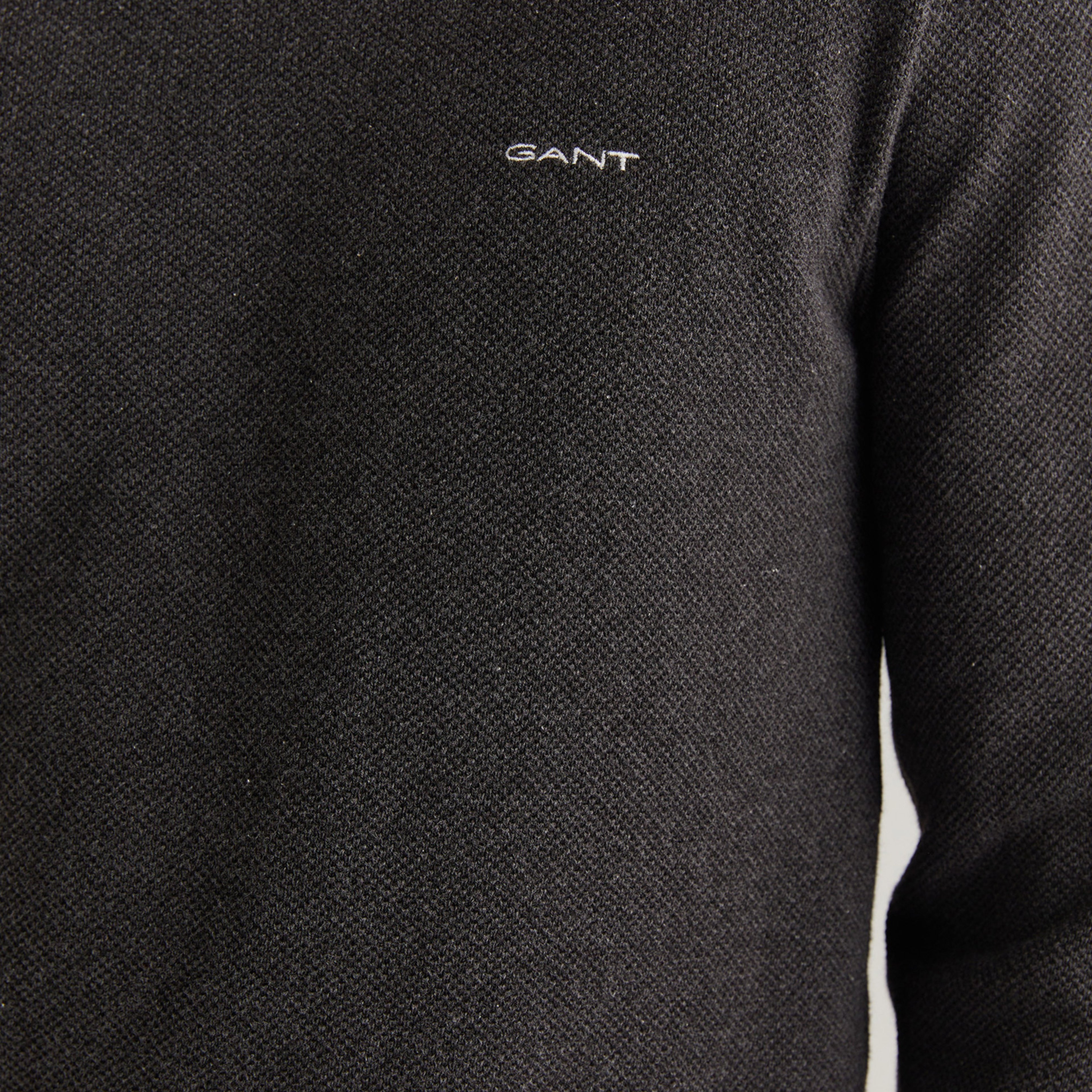 GANT Erkek Gri Regular Fit Bisiklet Yaka Kazak