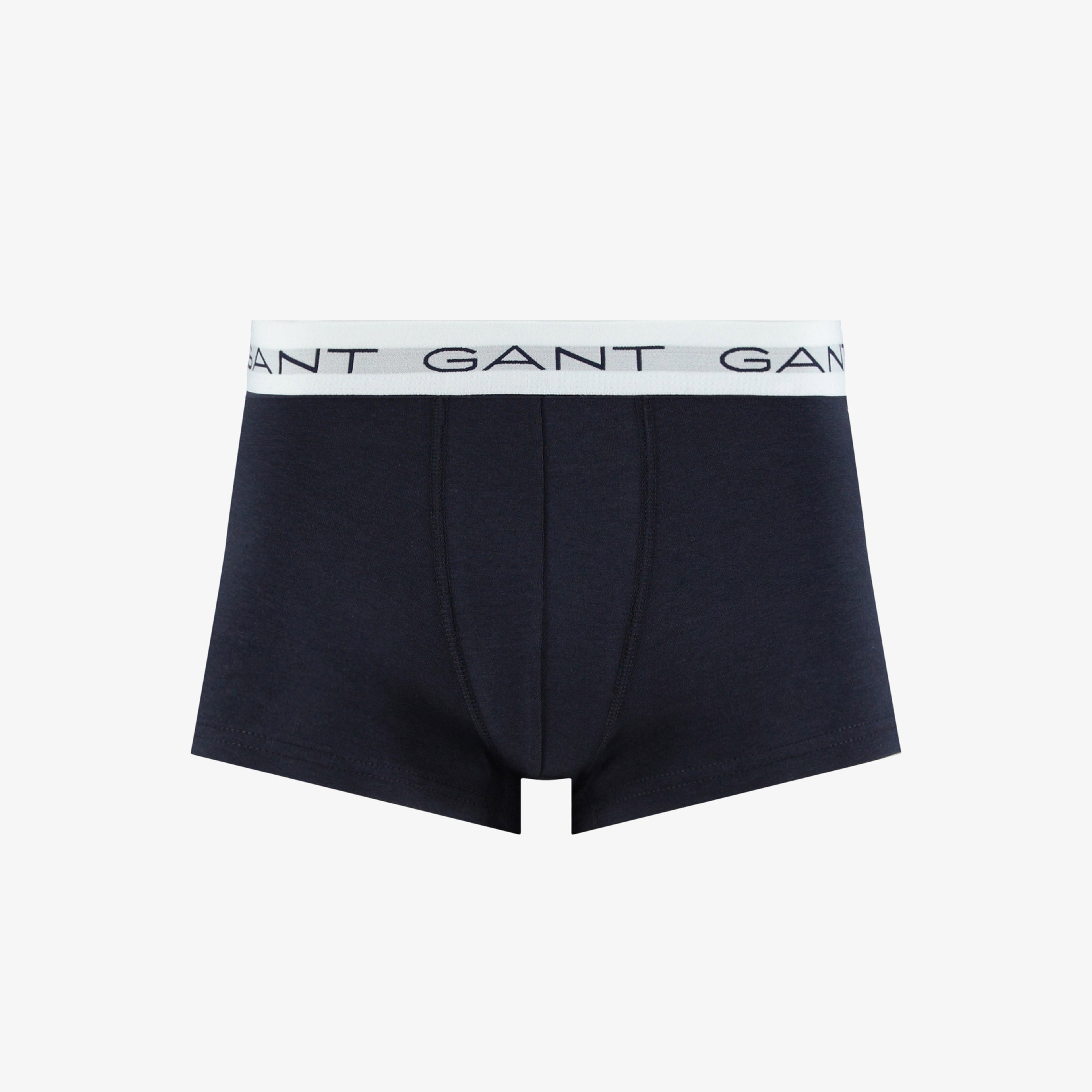 GANT Erkek Lacivert Slim Fit Logolu 3'lü Boxer