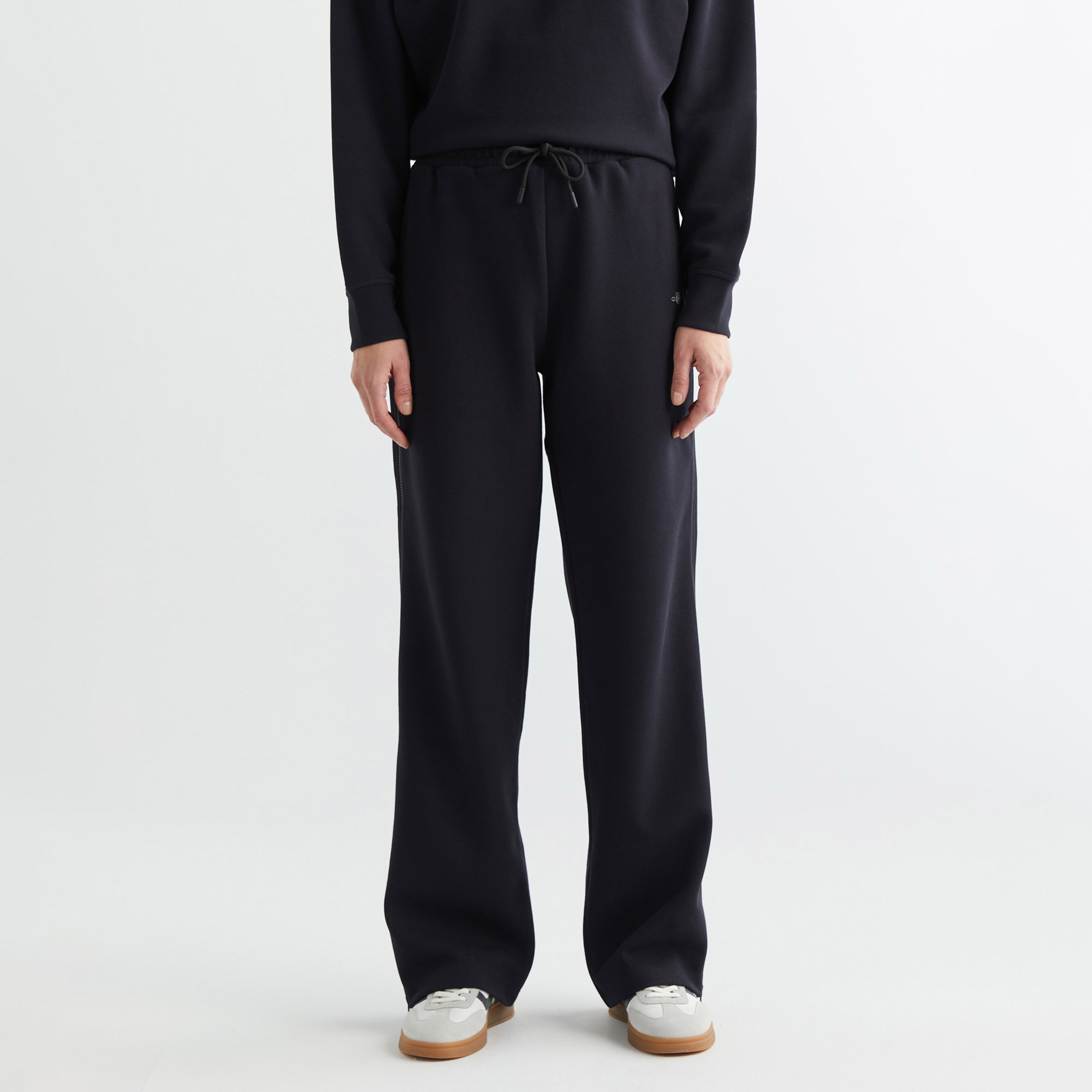 GANT Kadın Siyah Regular Fit Eşofman Altı