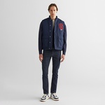 GANT Erkek Lacivert Regular Fit Hakim Yaka Logolu Yelek