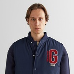 GANT Erkek Lacivert Regular Fit Hakim Yaka Logolu Yelek