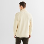 GANT Erkek Krem Regular Fit Fermuarlı Hırka