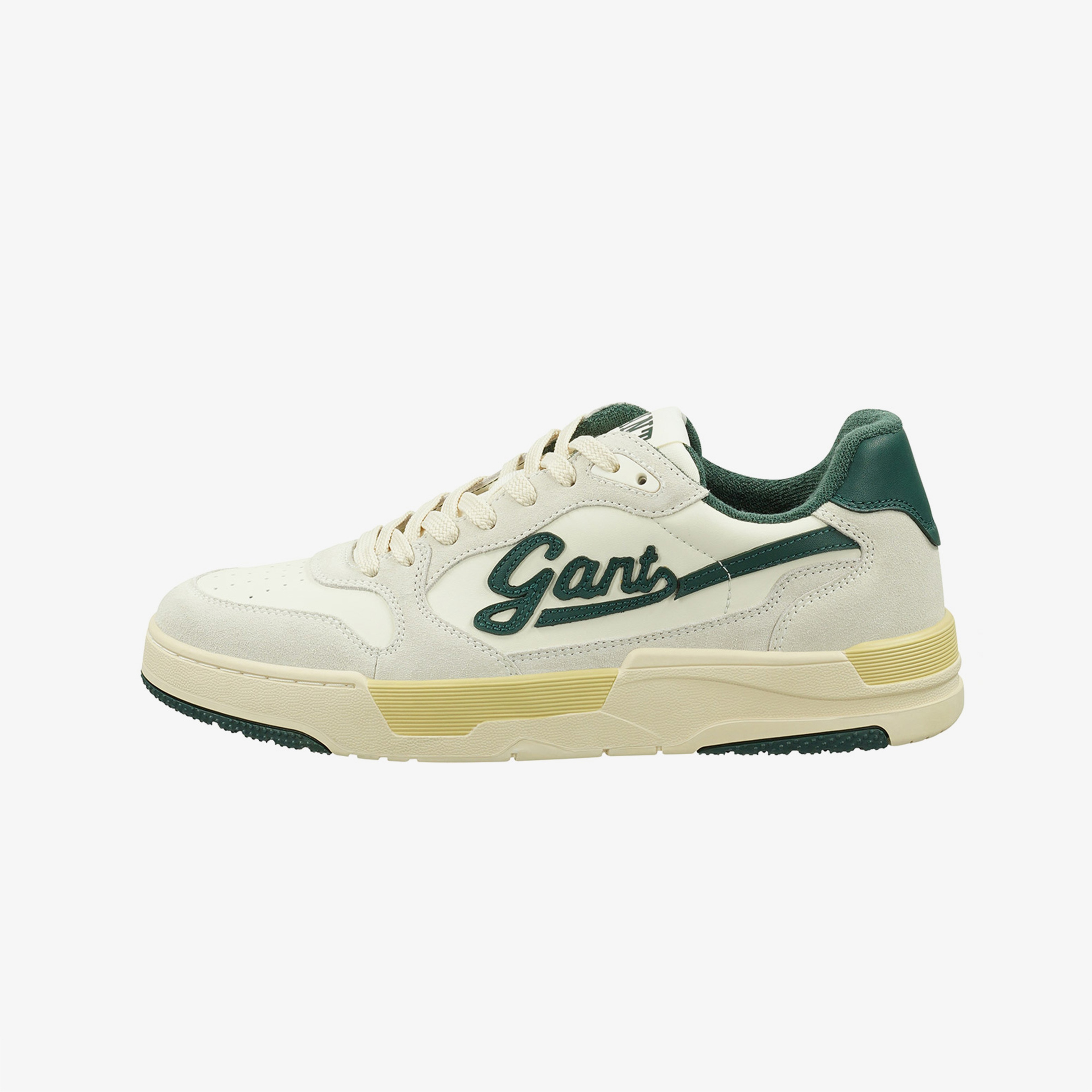 GANT Erkek Krem Deri Sneaker