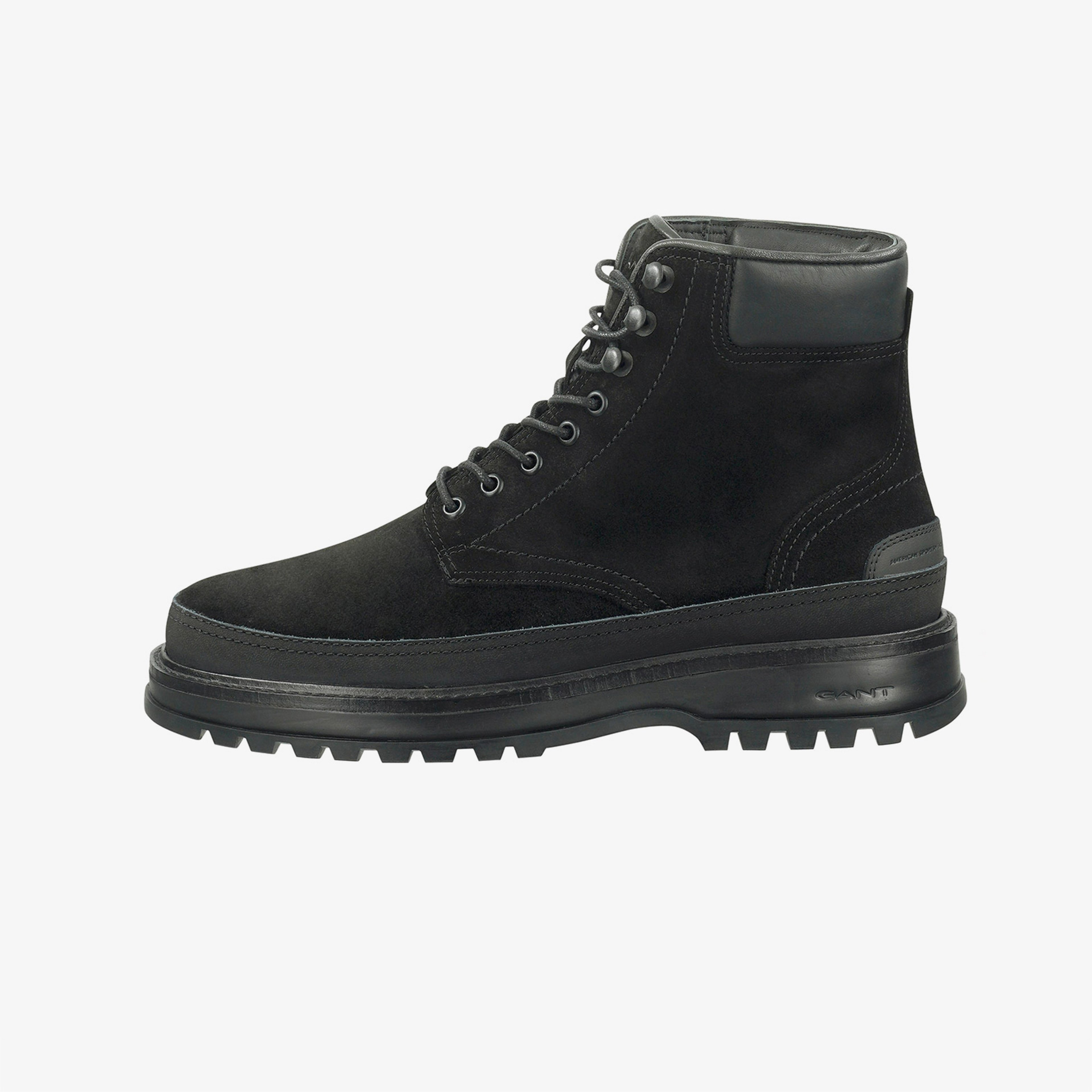 GANT Erkek Siyah Clafton Deri Bot