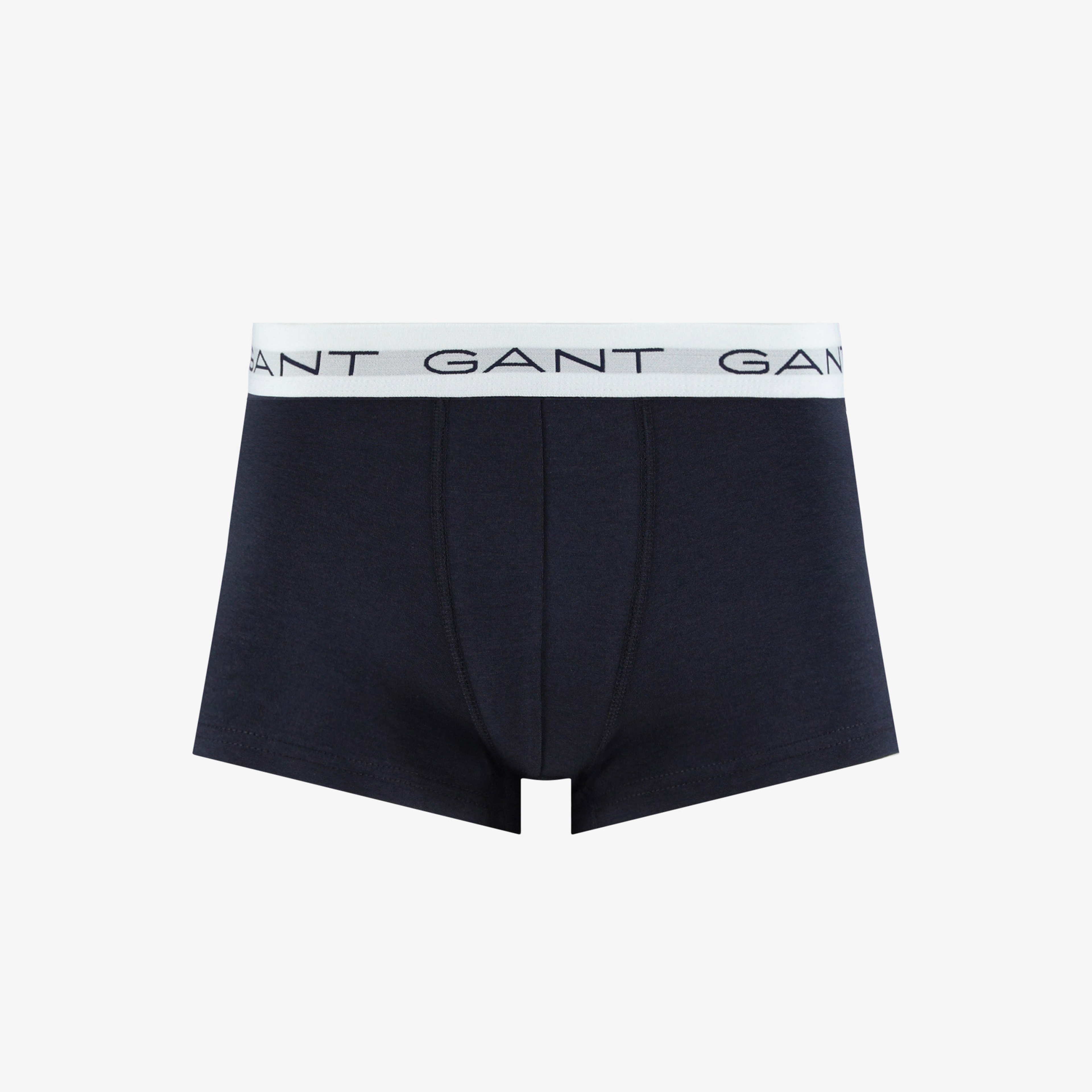 GANT Erkek Lacivert Slim Fit Logolu 3'lü Boxer