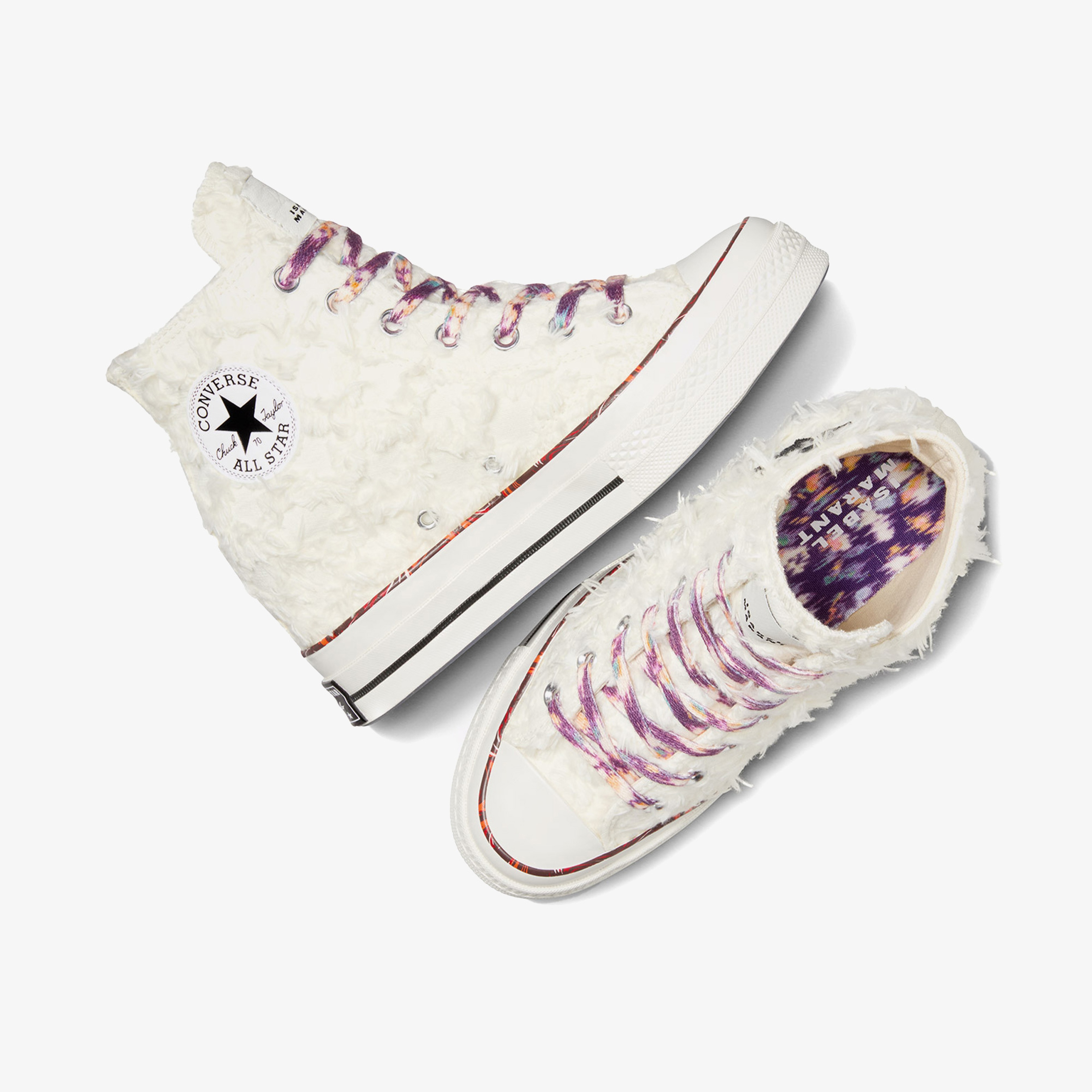 Converse Chuck 70 Wedge Unisex Bej Platform Sneaker
