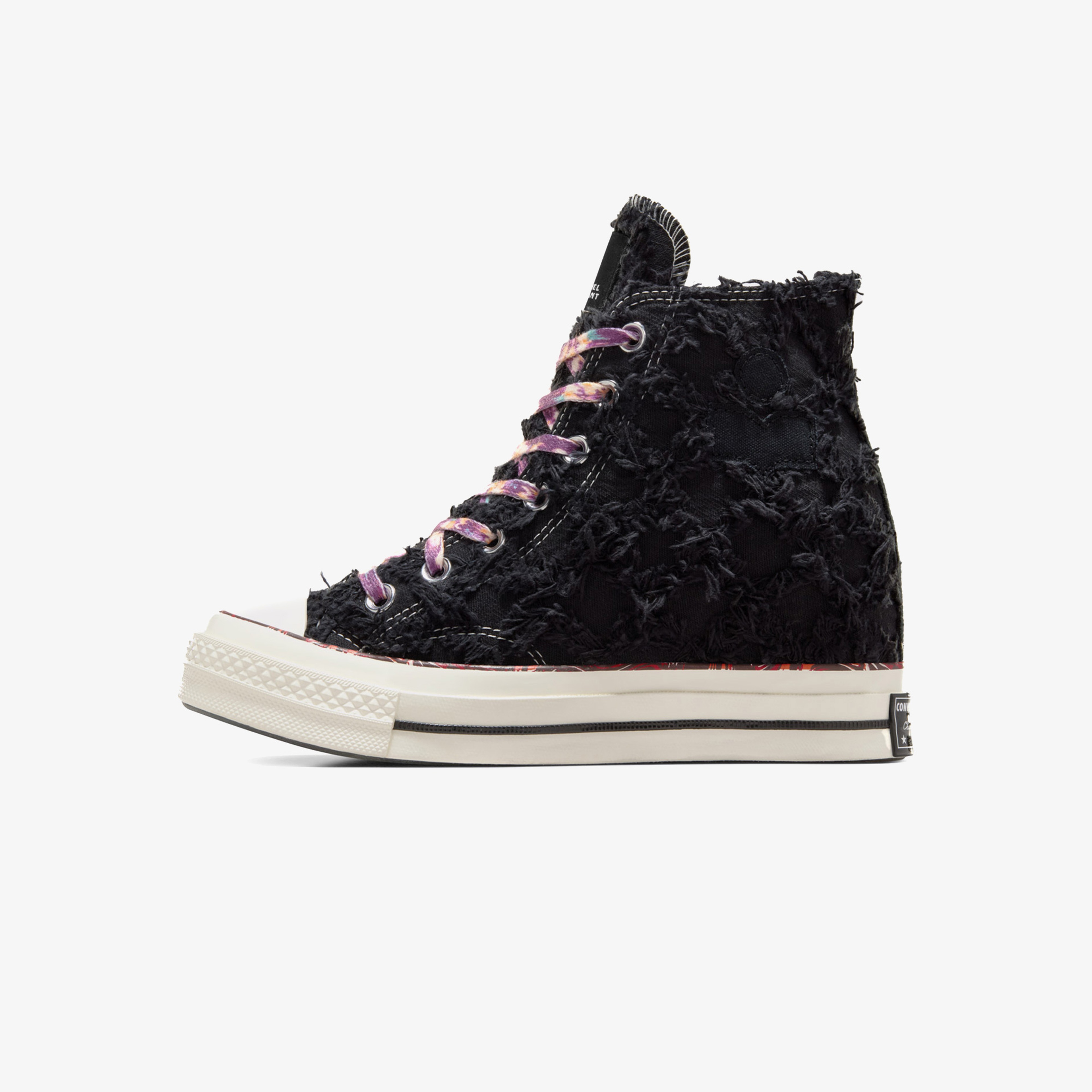 Converse Chuck 70 Wedge Kadın Siyah Platform Sneaker
