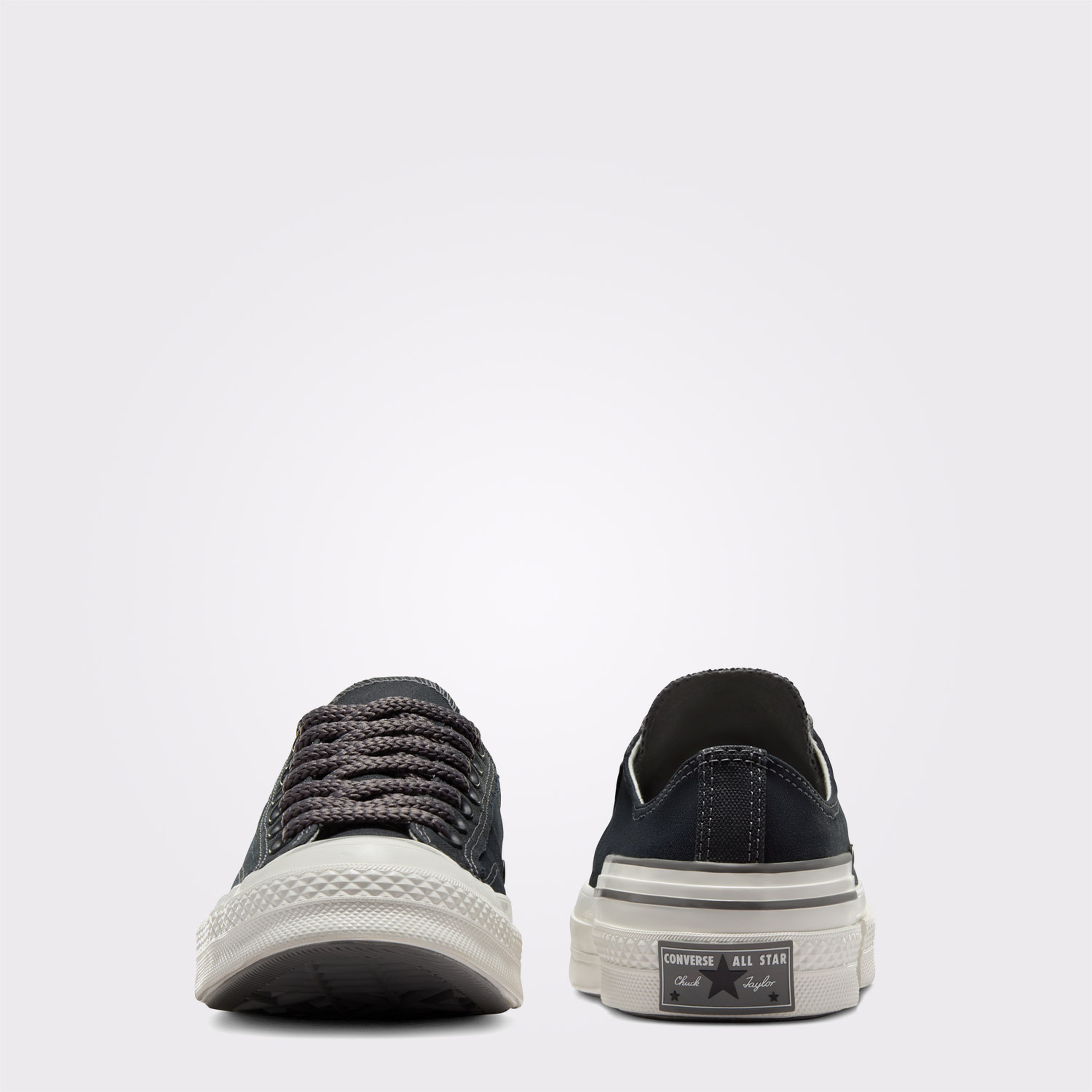 Converse Chuck 70 Hacked Heel Unisex Siyah Platform Sneaker