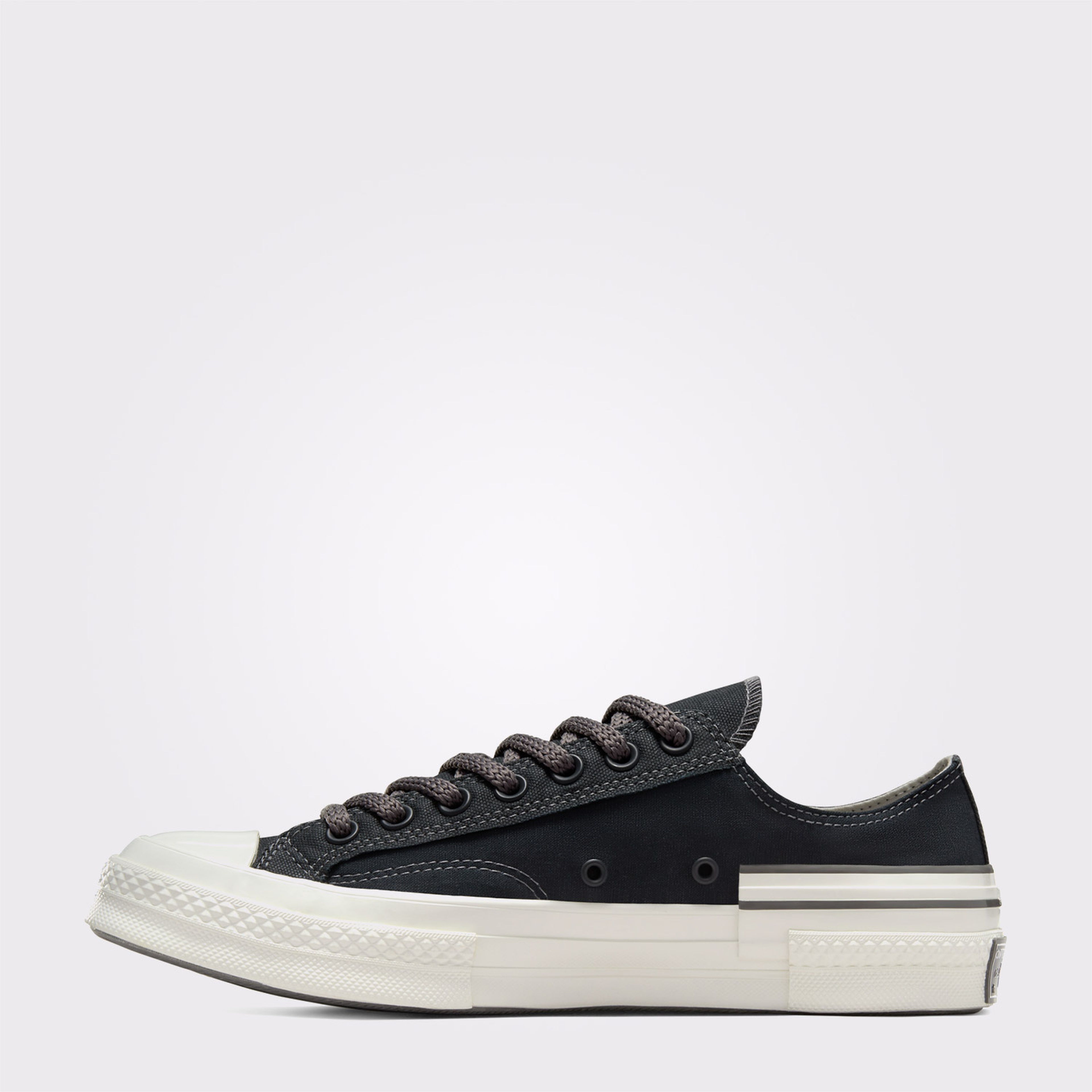 Converse Chuck 70 Hacked Heel Unisex Siyah Platform Sneaker