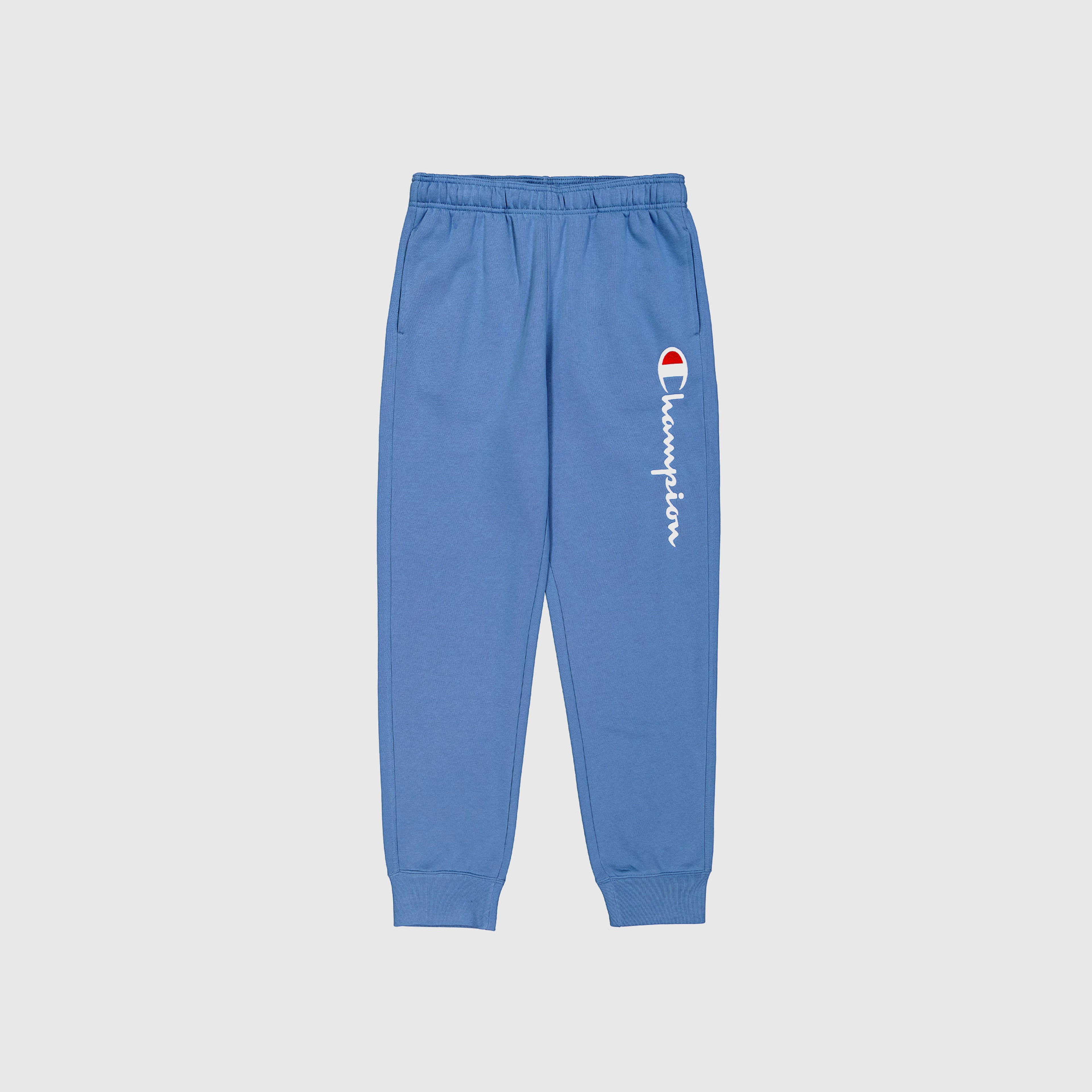 Champion Fleece Big Logo Jogger Erkek Mavi Eşofman Altı