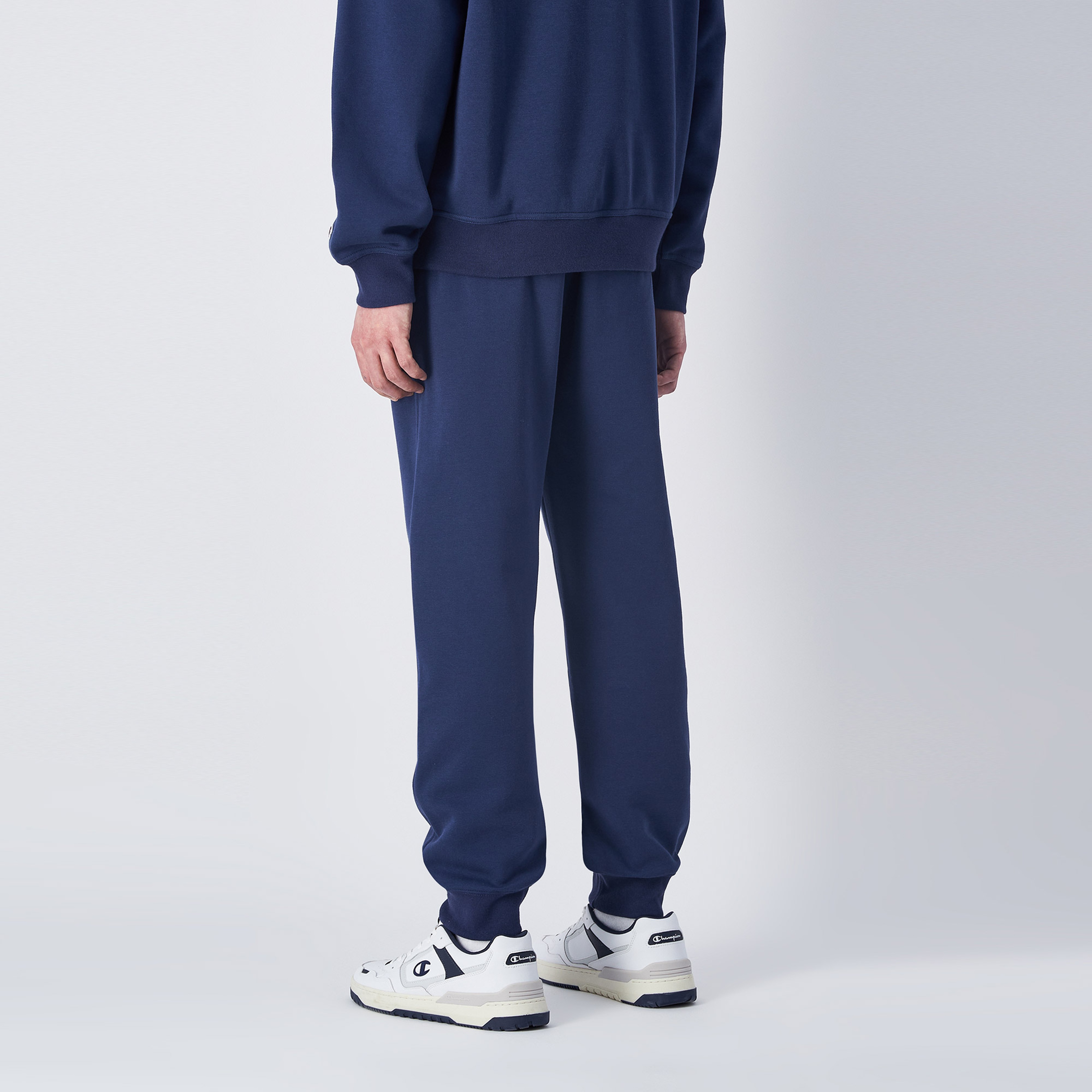 Champion Tonal C Logo Fleece Jogger Erkek Lacivert Eşofman Altı
