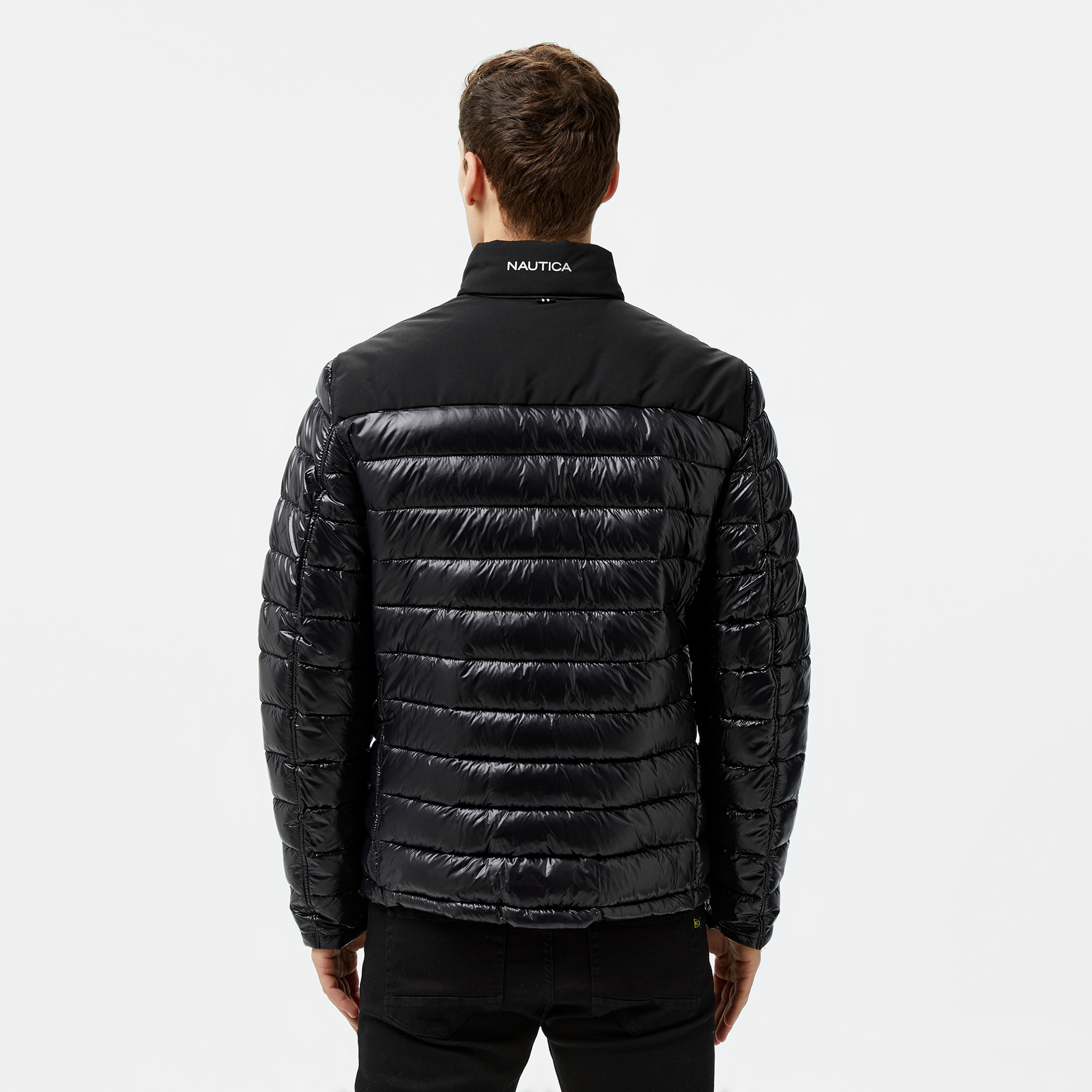Nautica Erkek Siyah Çift Taraflı Mont
