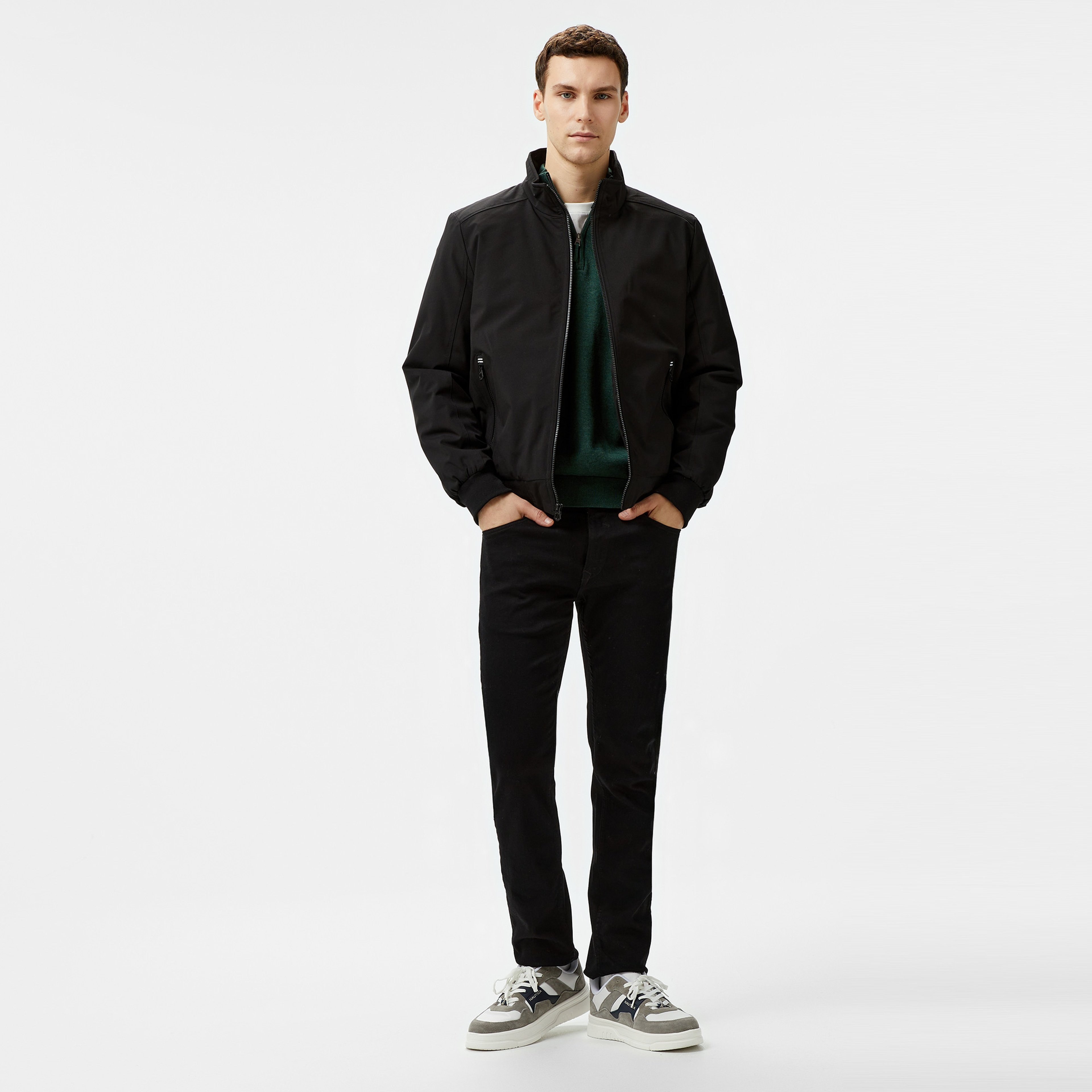 Nautica Erkek Siyah Mont