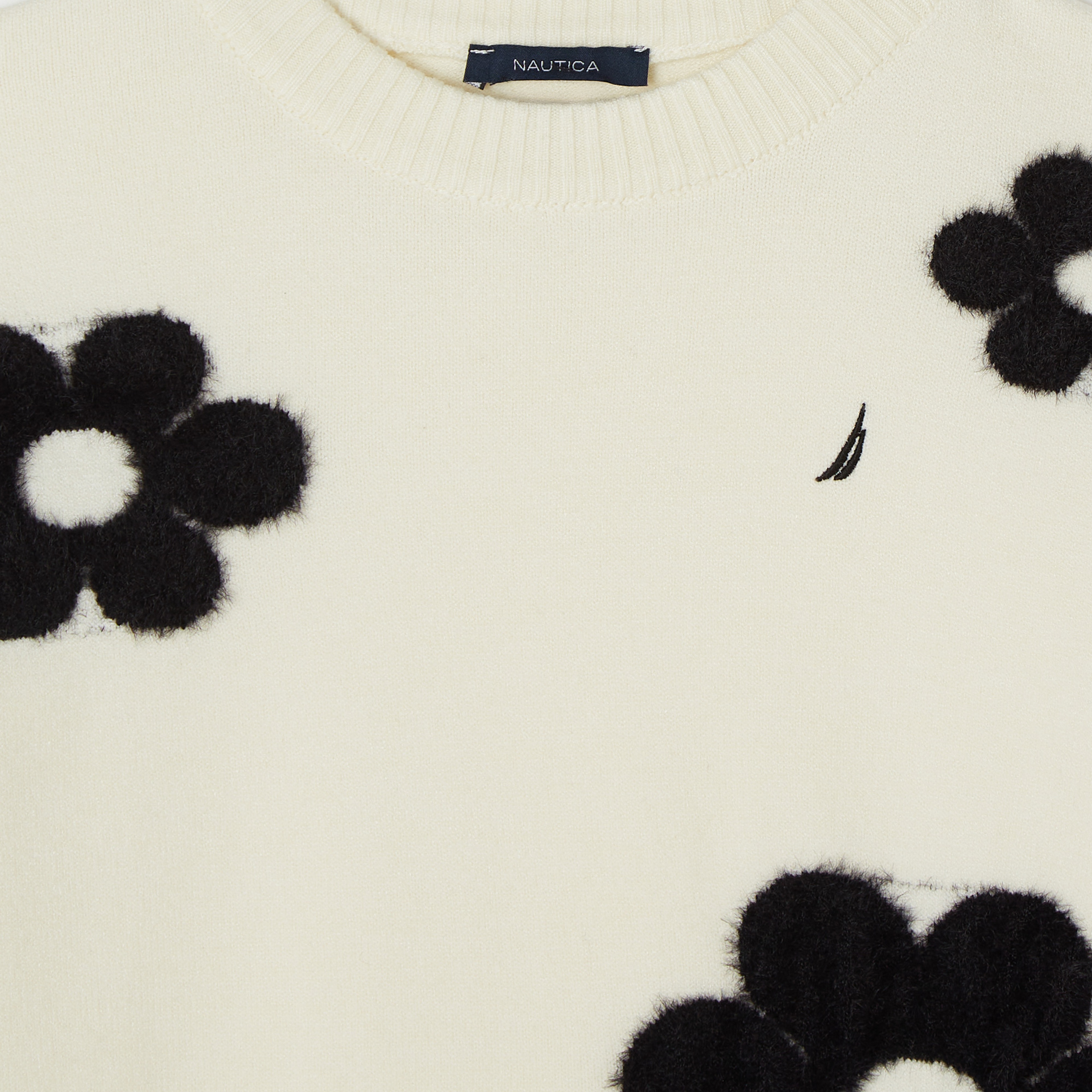 Nautica Kız Çocuk Kırık Beyaz Kazak