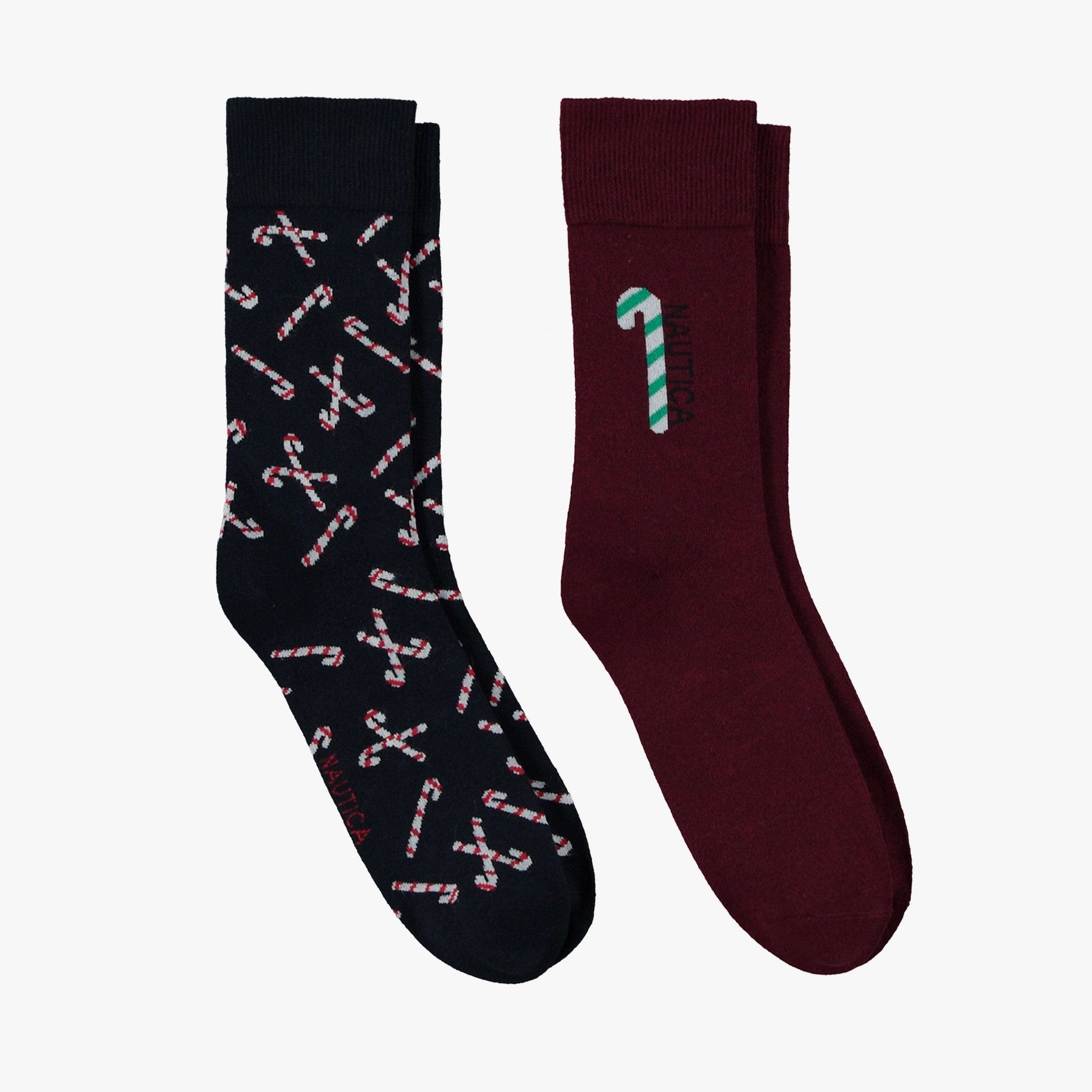 Nautica Erkek Lacivert 2li Desenli Çorap