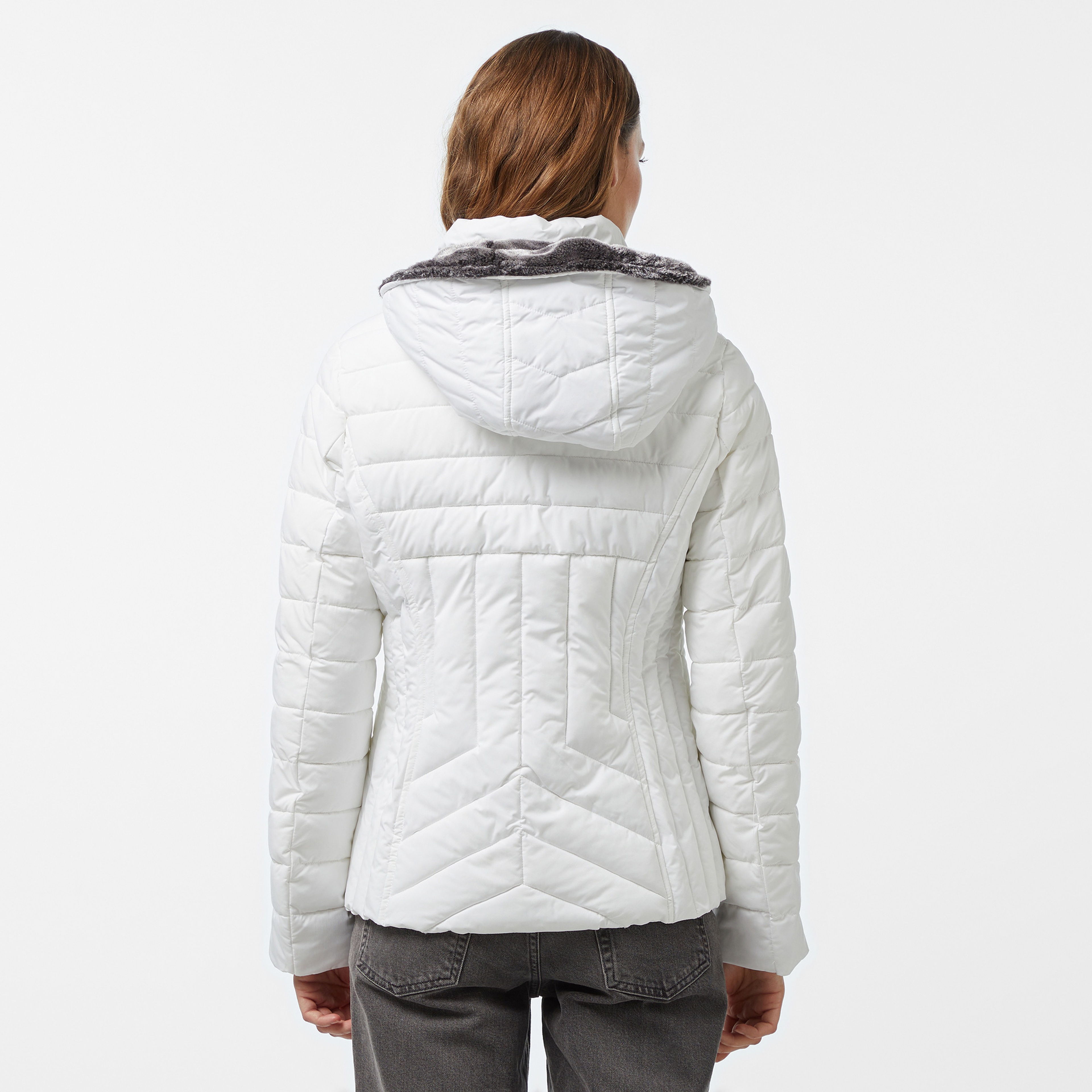 Nautica Kadın Beyaz Mont