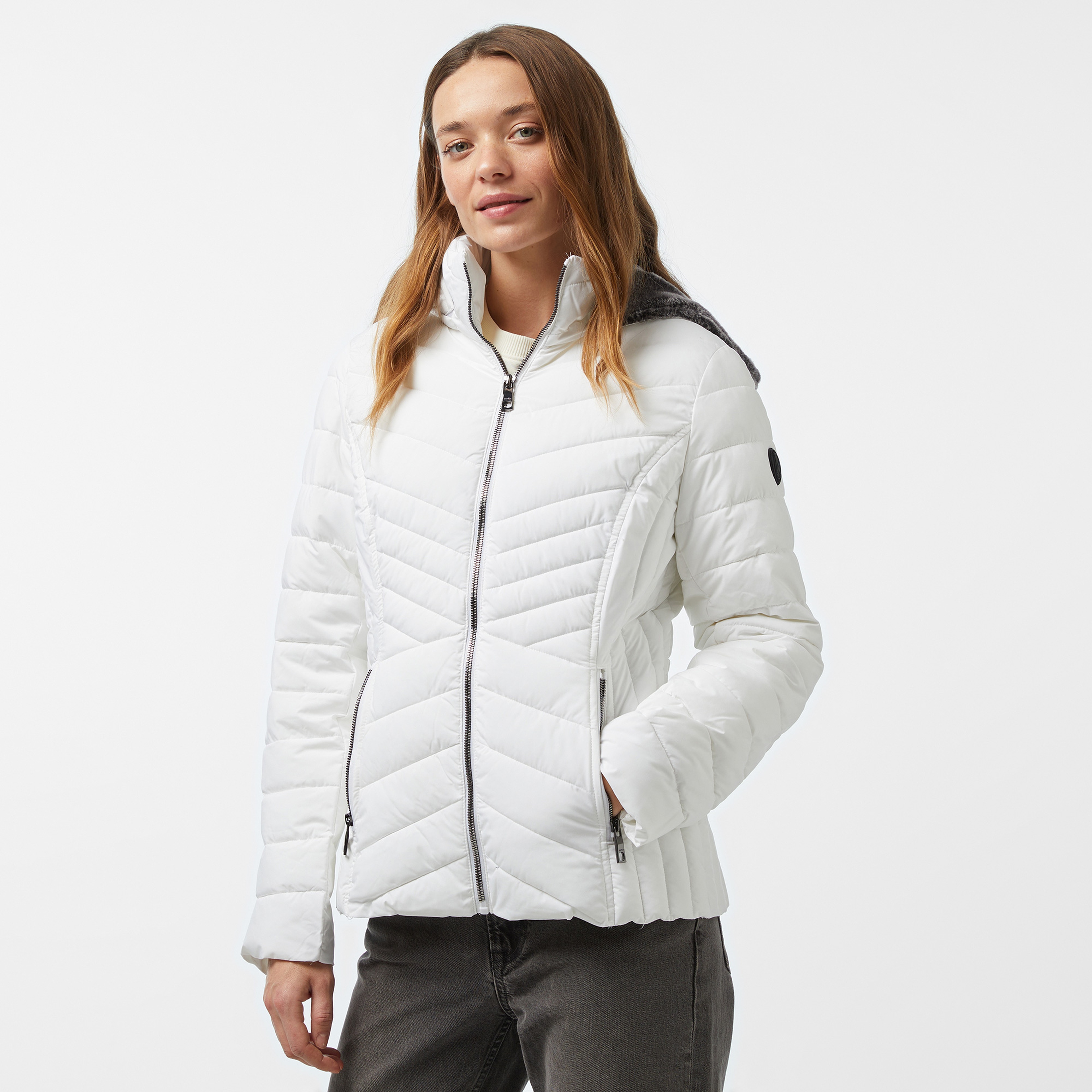 Nautica Kadın Beyaz Mont