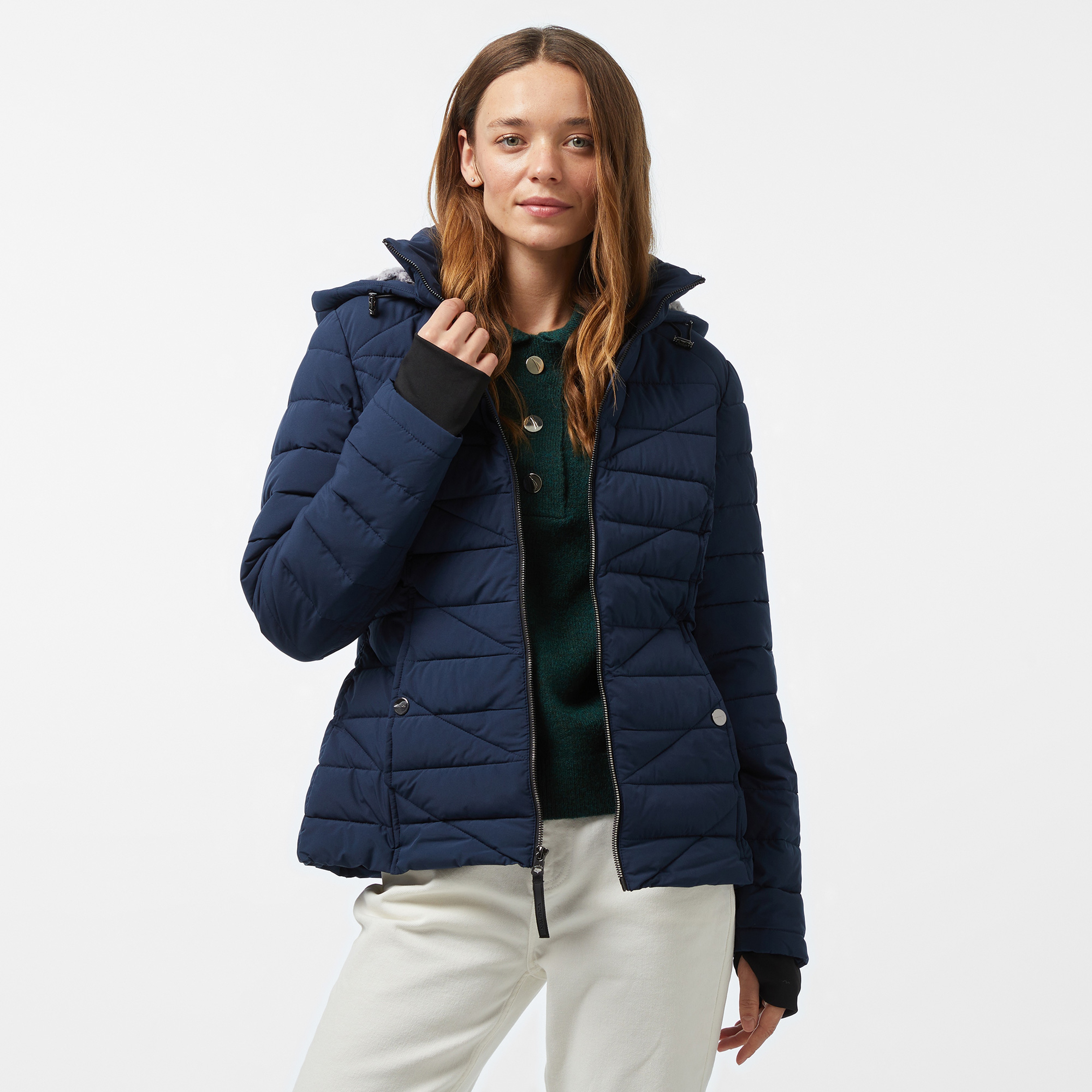 Nautica Kadın Lacivert Mont