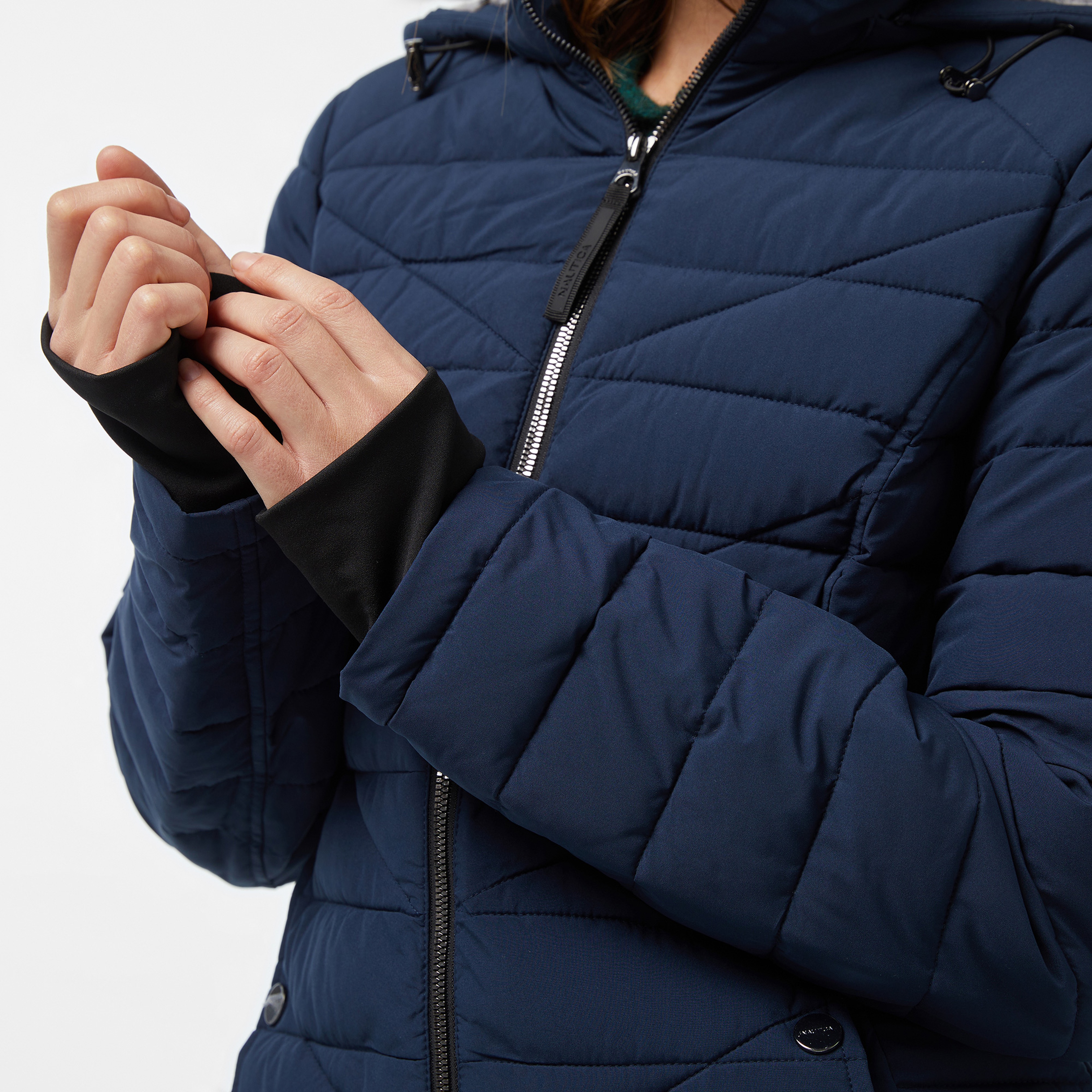 Nautica Kadın Lacivert Mont