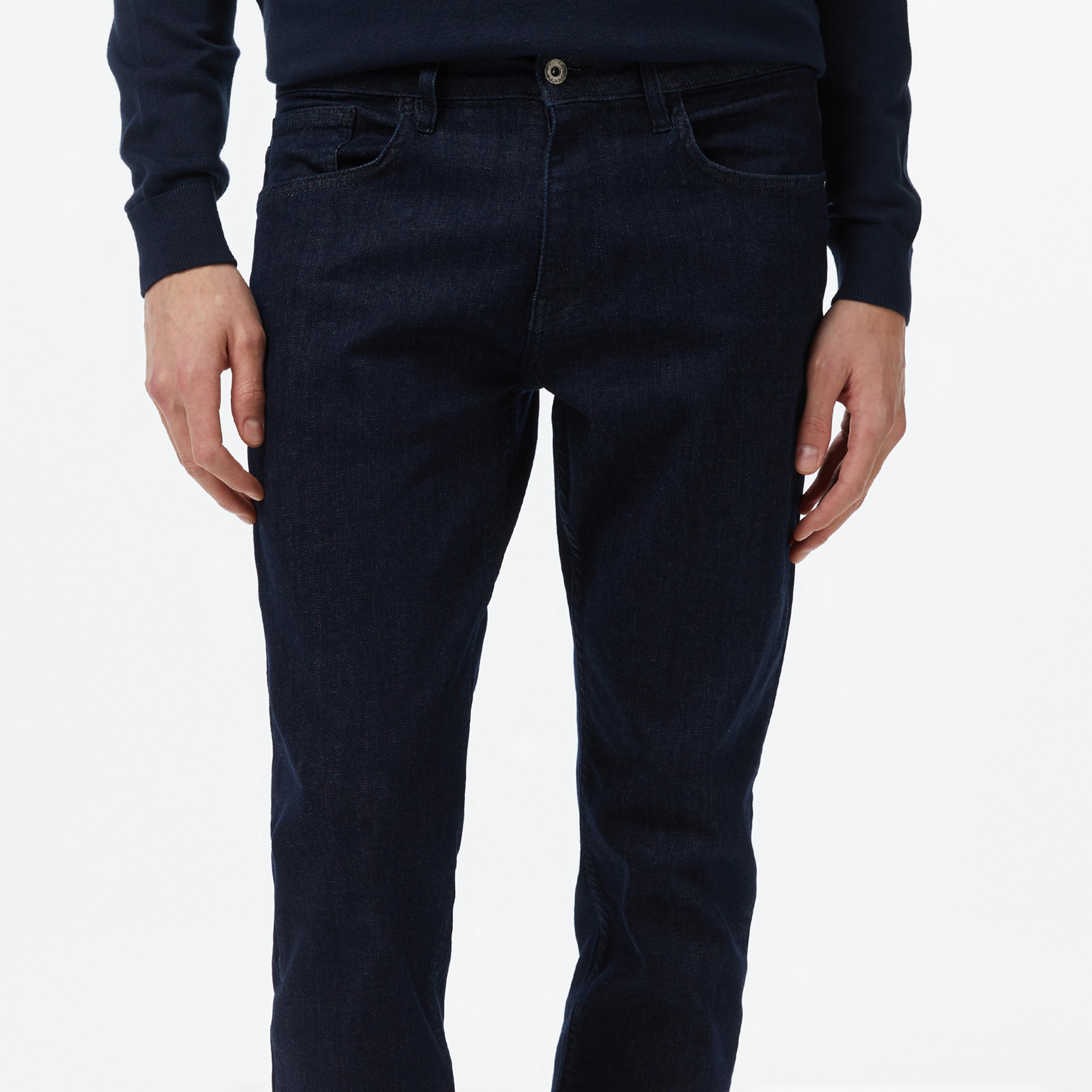 Nautica Erkek Lacivert Regular Fit Jean Pantolon