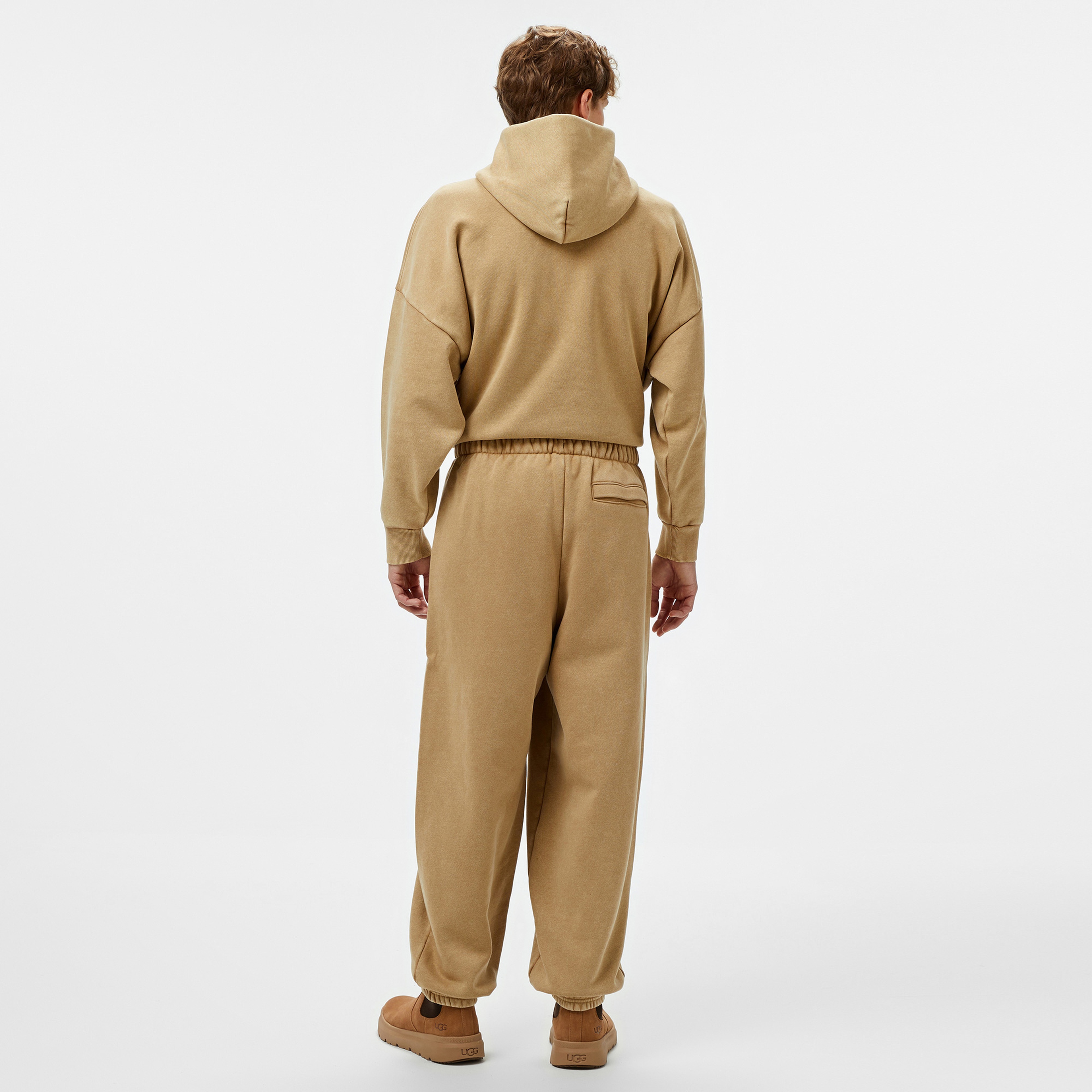 Under Armour icon Hwt Flc Wash Os  Erkek Kahverengi Eşofman Altı