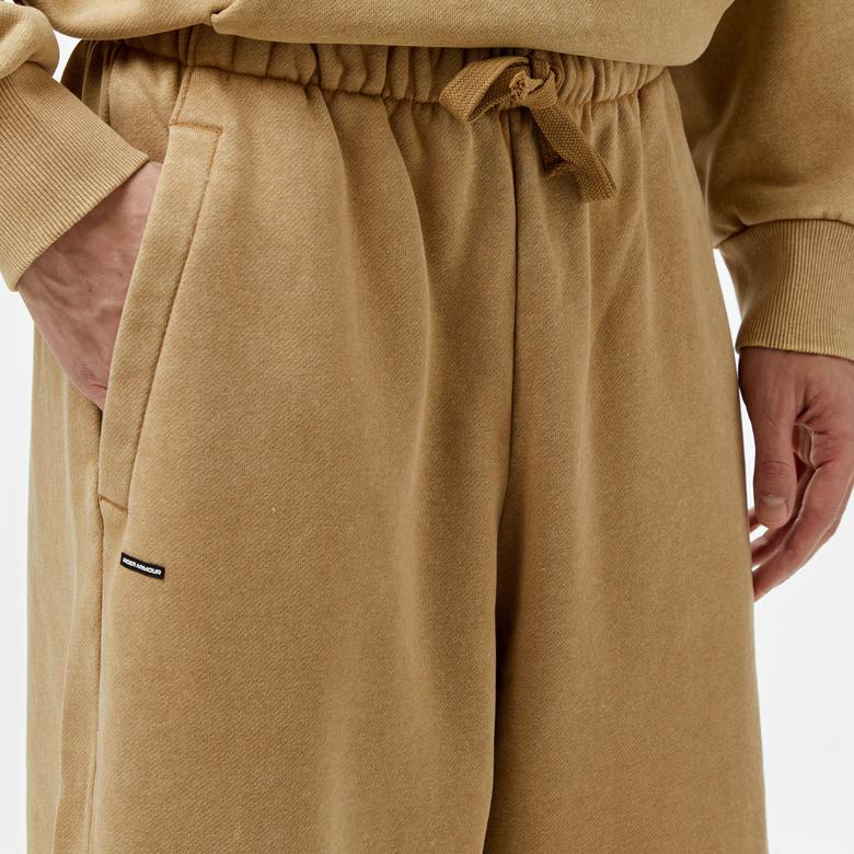 Under Armour icon Hwt Flc Wash Os  Erkek Kahverengi Eşofman Altı