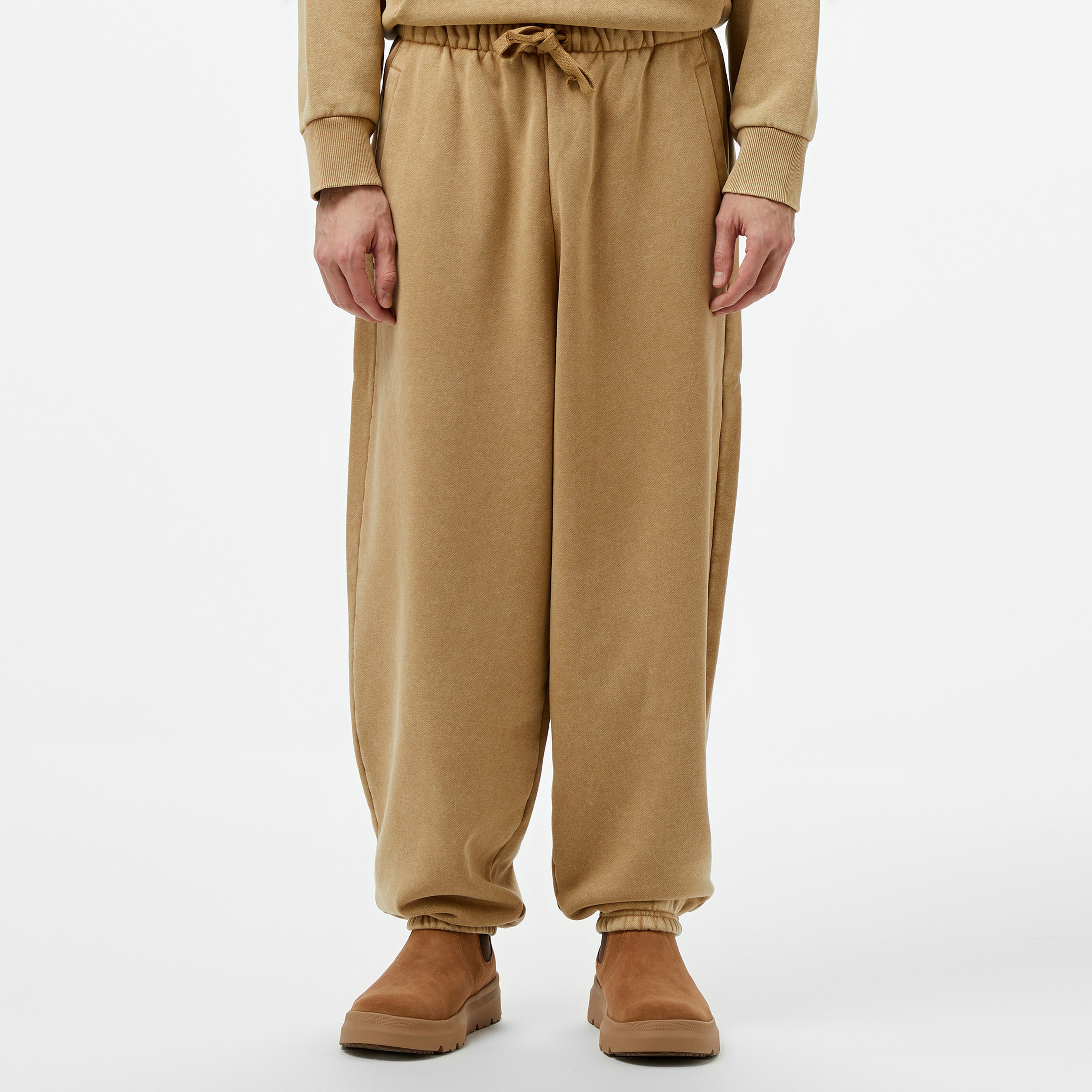 Under Armour icon Hwt Flc Wash Os  Erkek Kahverengi Eşofman Altı