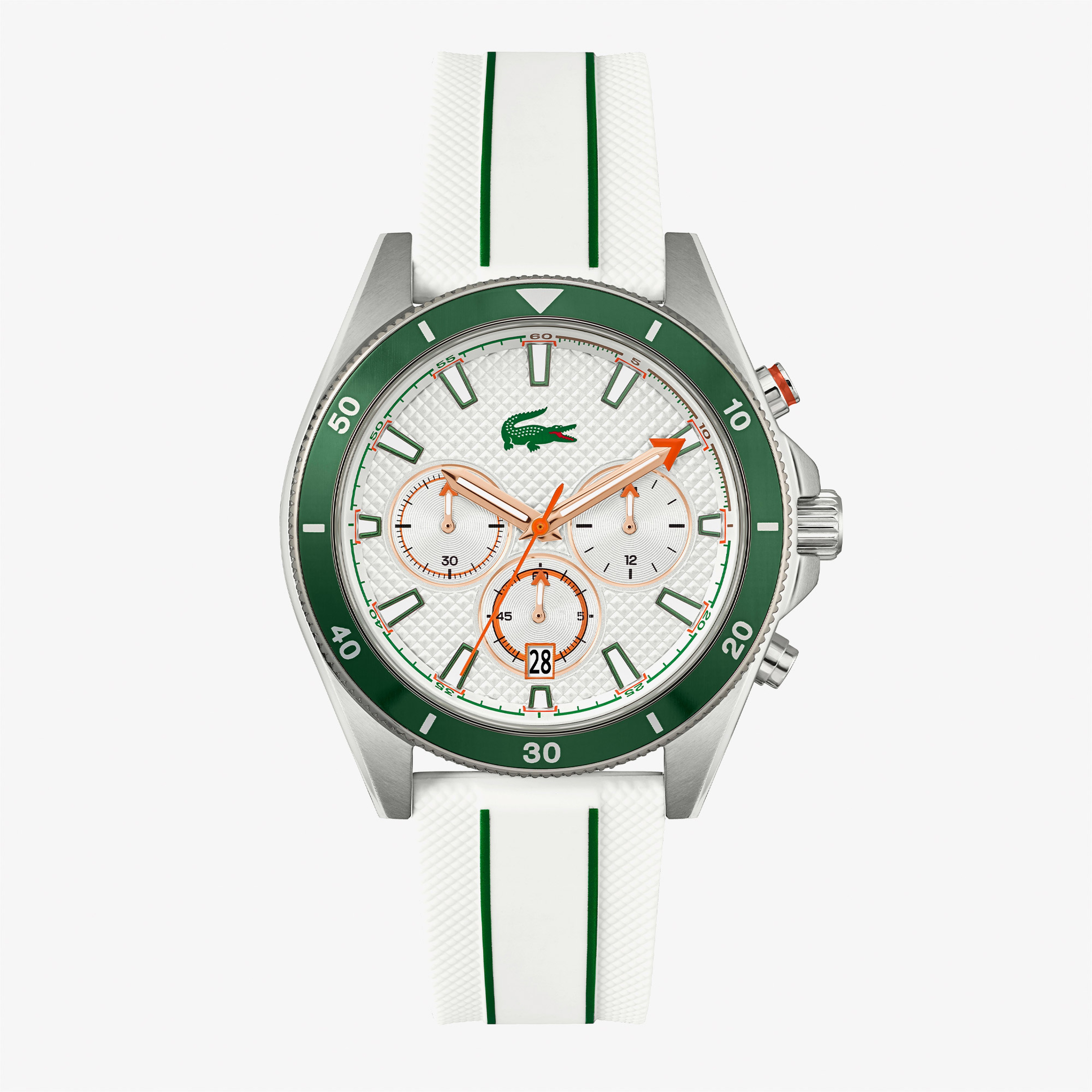 Lacoste Erkek Beyaz Saat