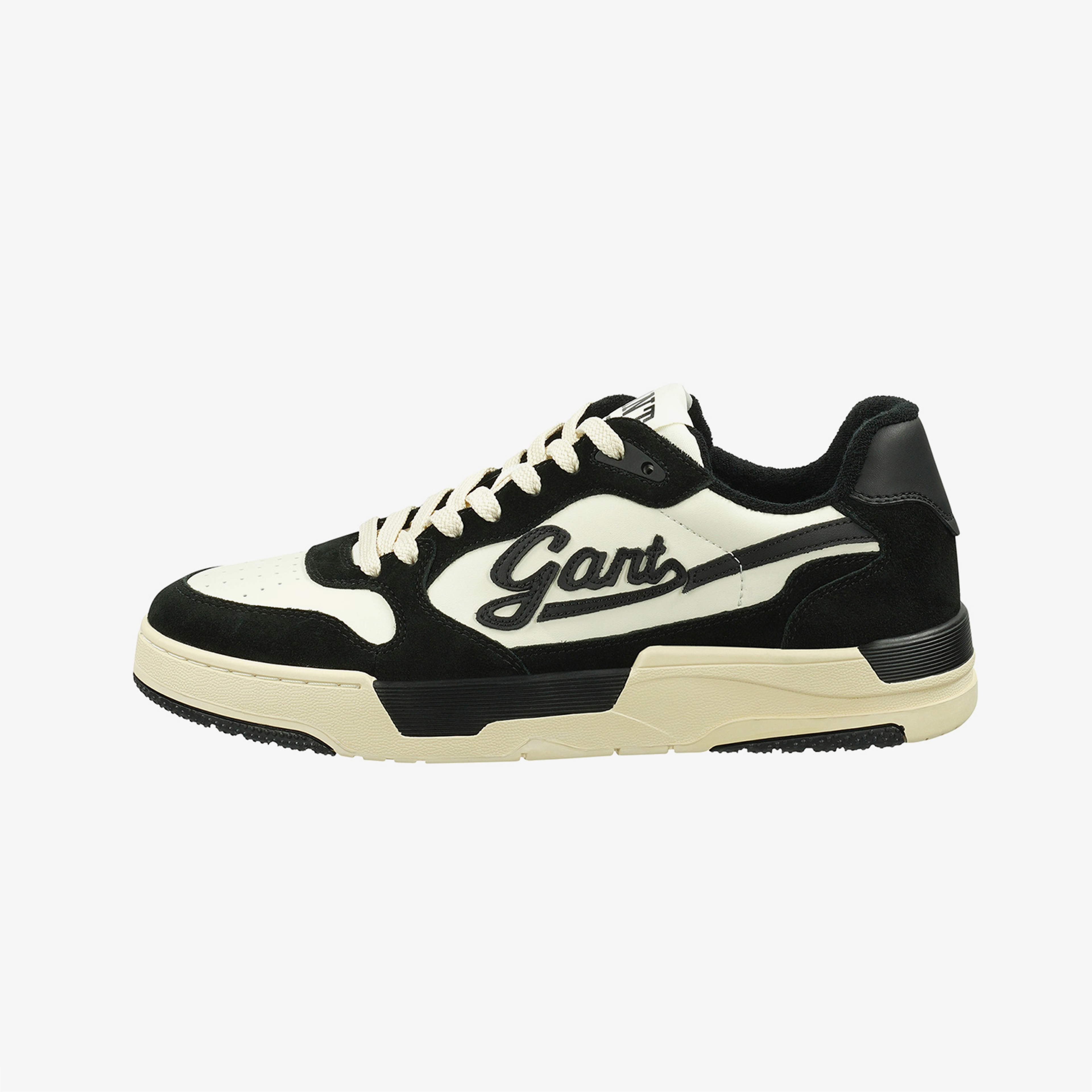 GANT Erkek Siyah Deri Sneaker