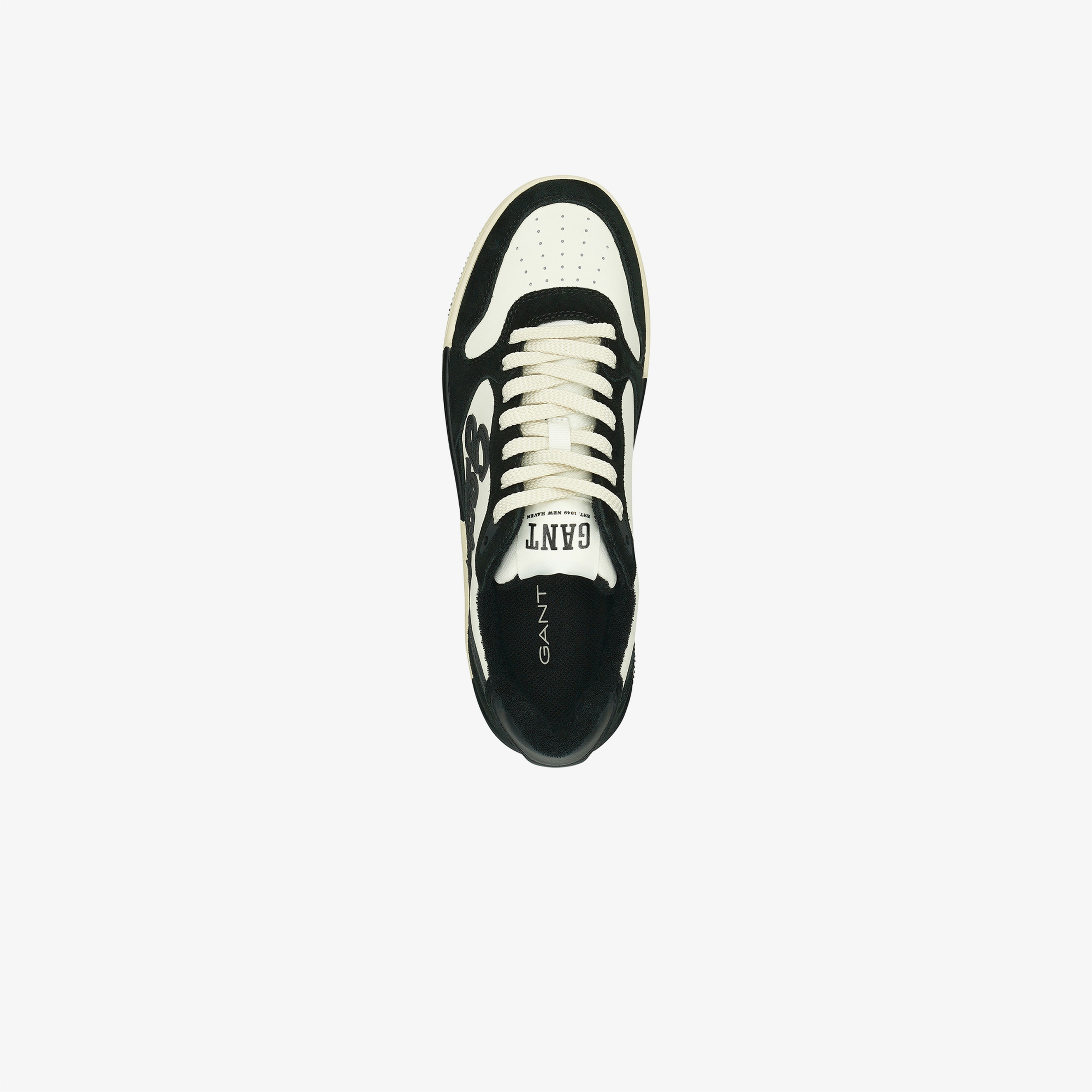 GANT Erkek Siyah Deri Sneaker
