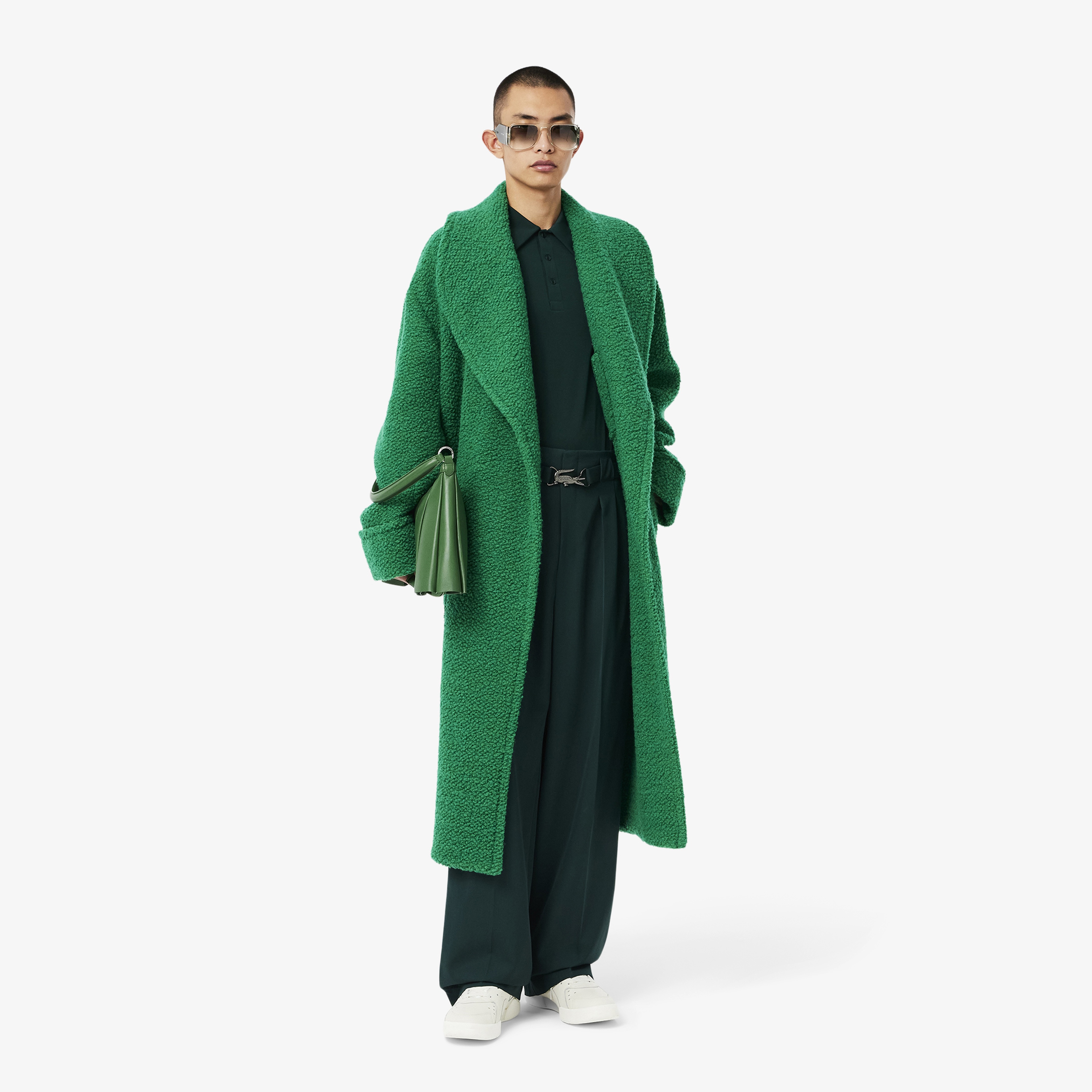 FW24 RUNWAY Aceline 96 Erkek Beyaz Sneaker