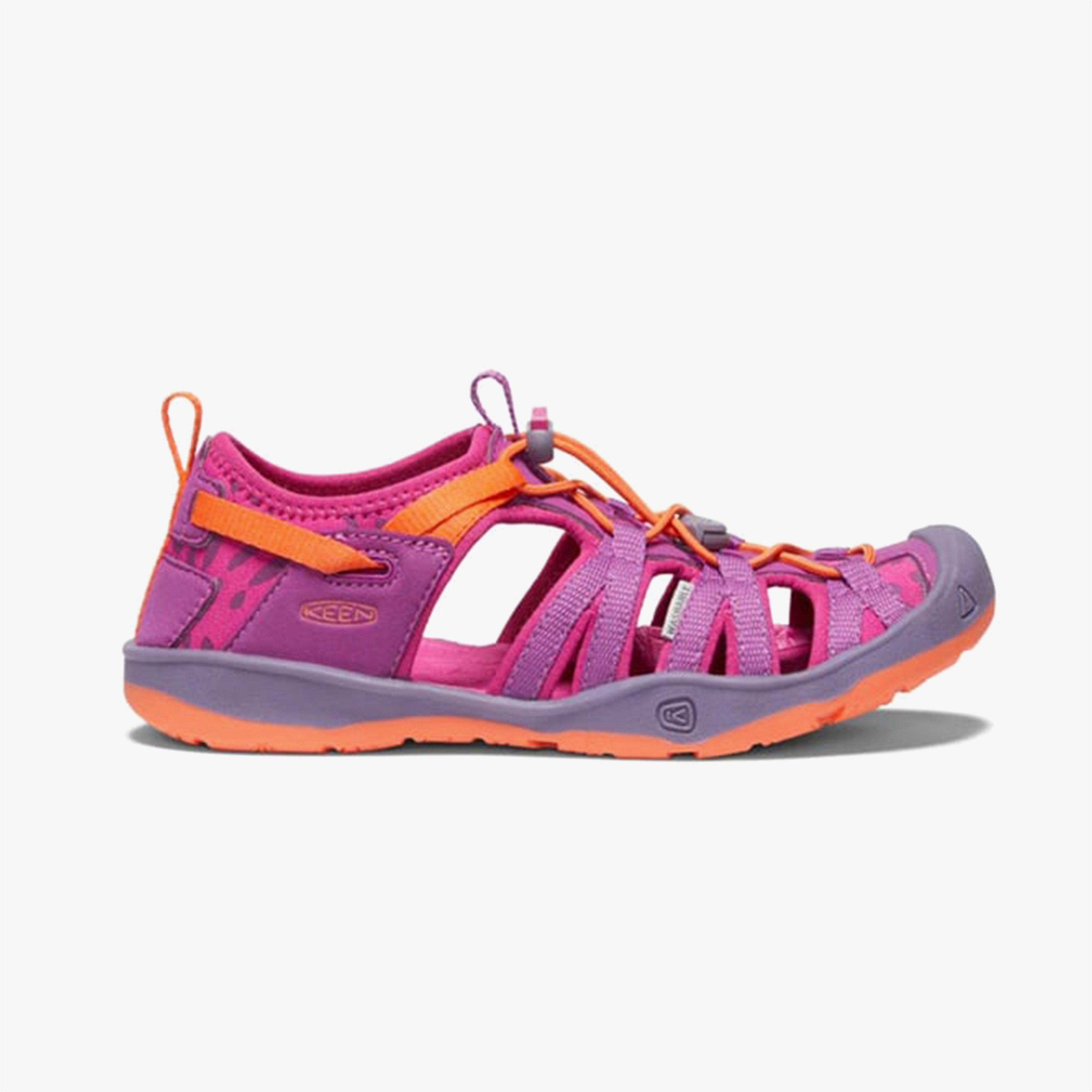 Keen Moxie Çocuk Mor/Turuncu Sandalet