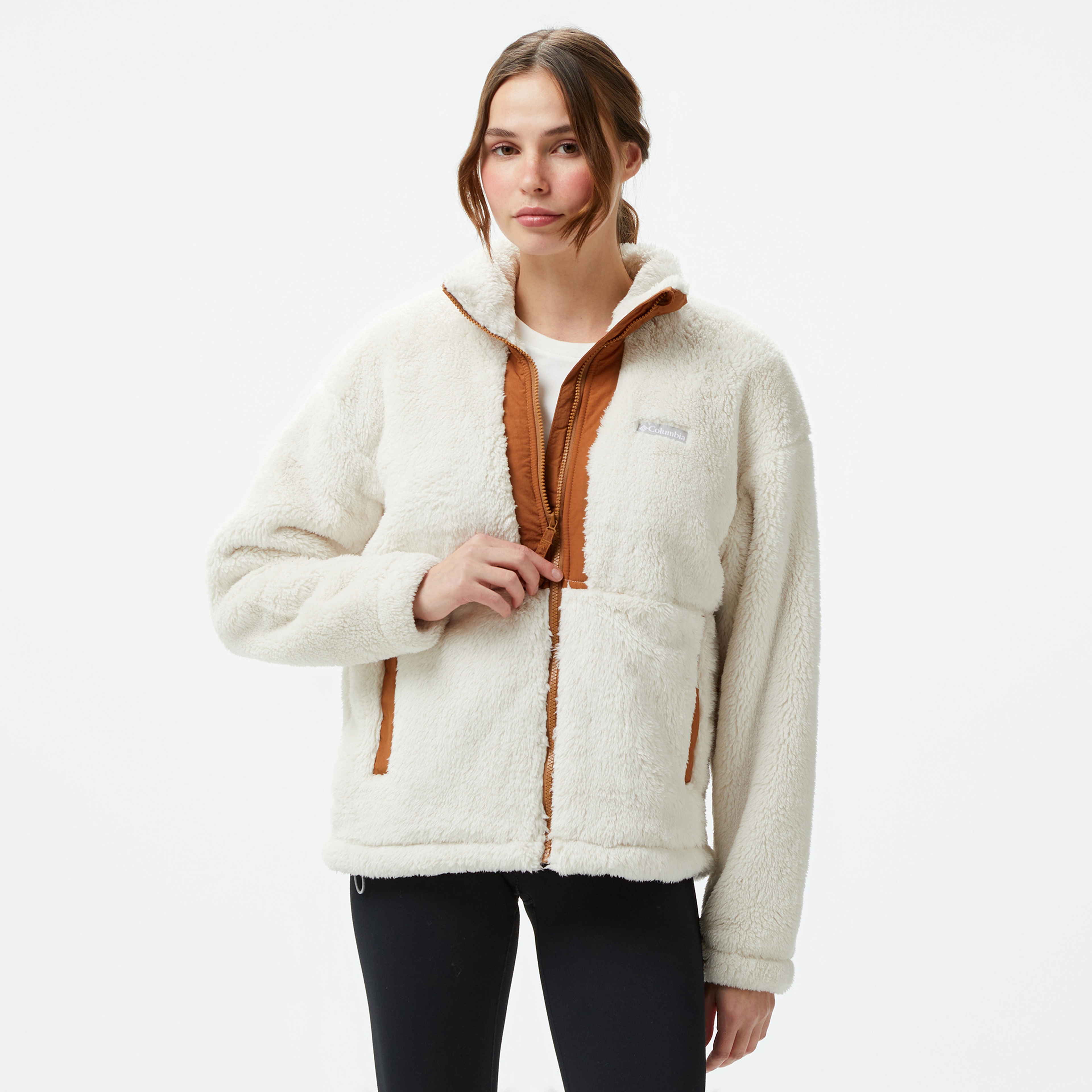 Columbia Boundless Discovery Sherpa Full Zip Kadın Bej Mont