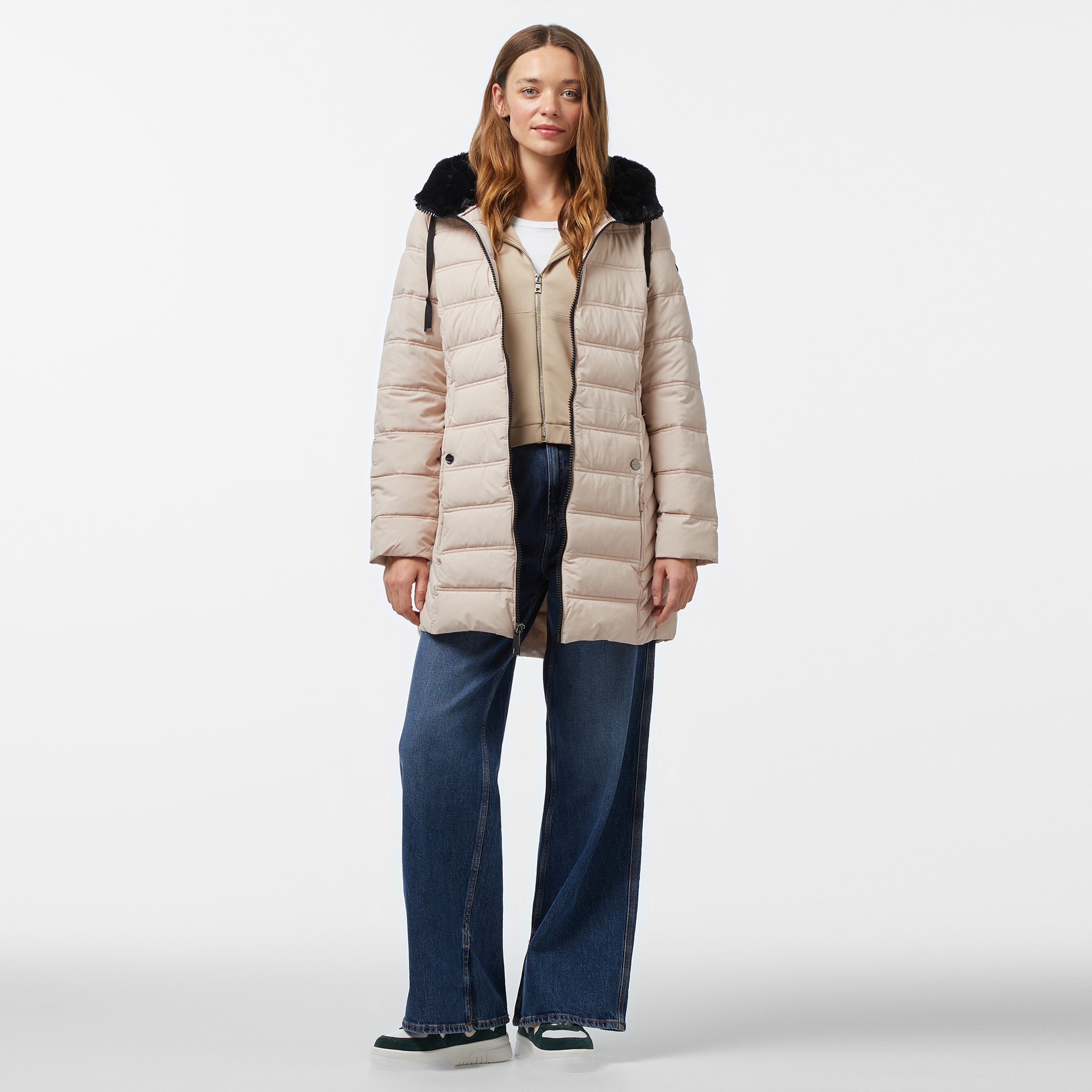 Nautica Kadın Krem Mont