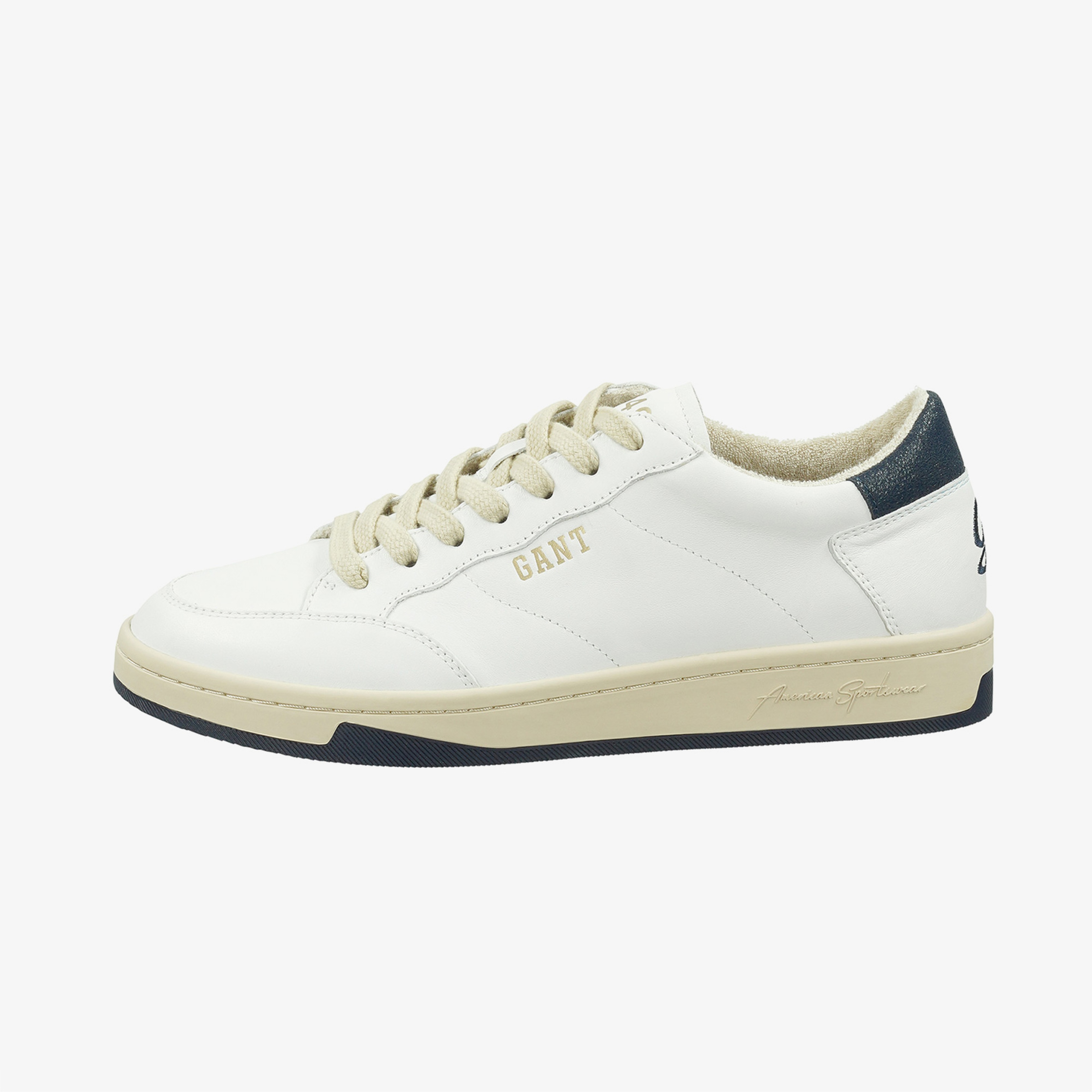 GANT Erkek Beyaz Deri Sneaker