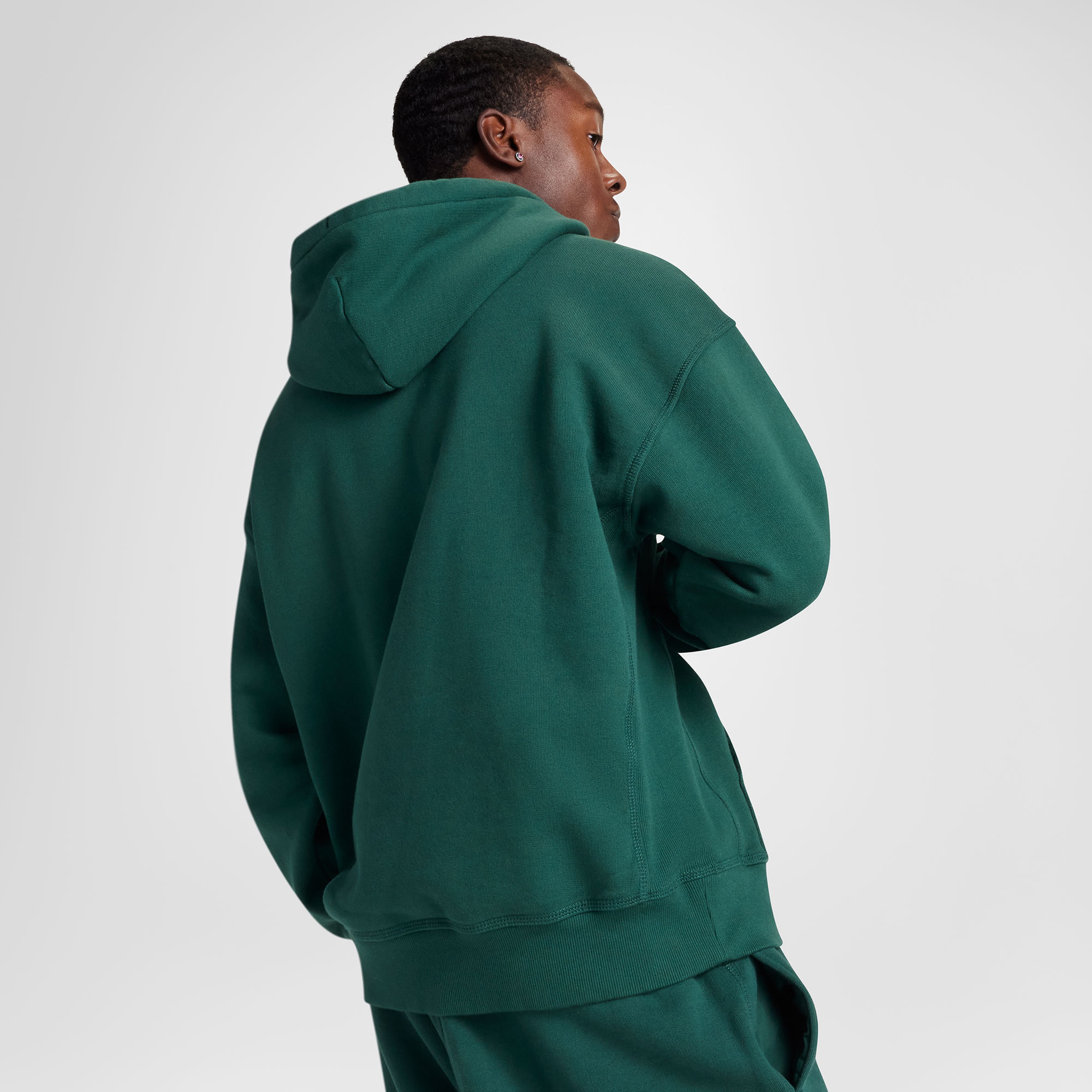 Converse Unisex Loose Fit Yeşil Sweatshirt